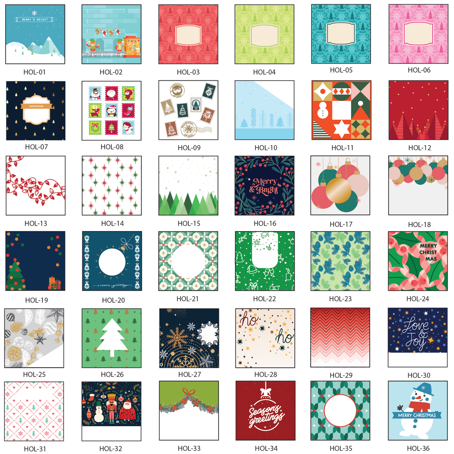 Holiday Stock Designs