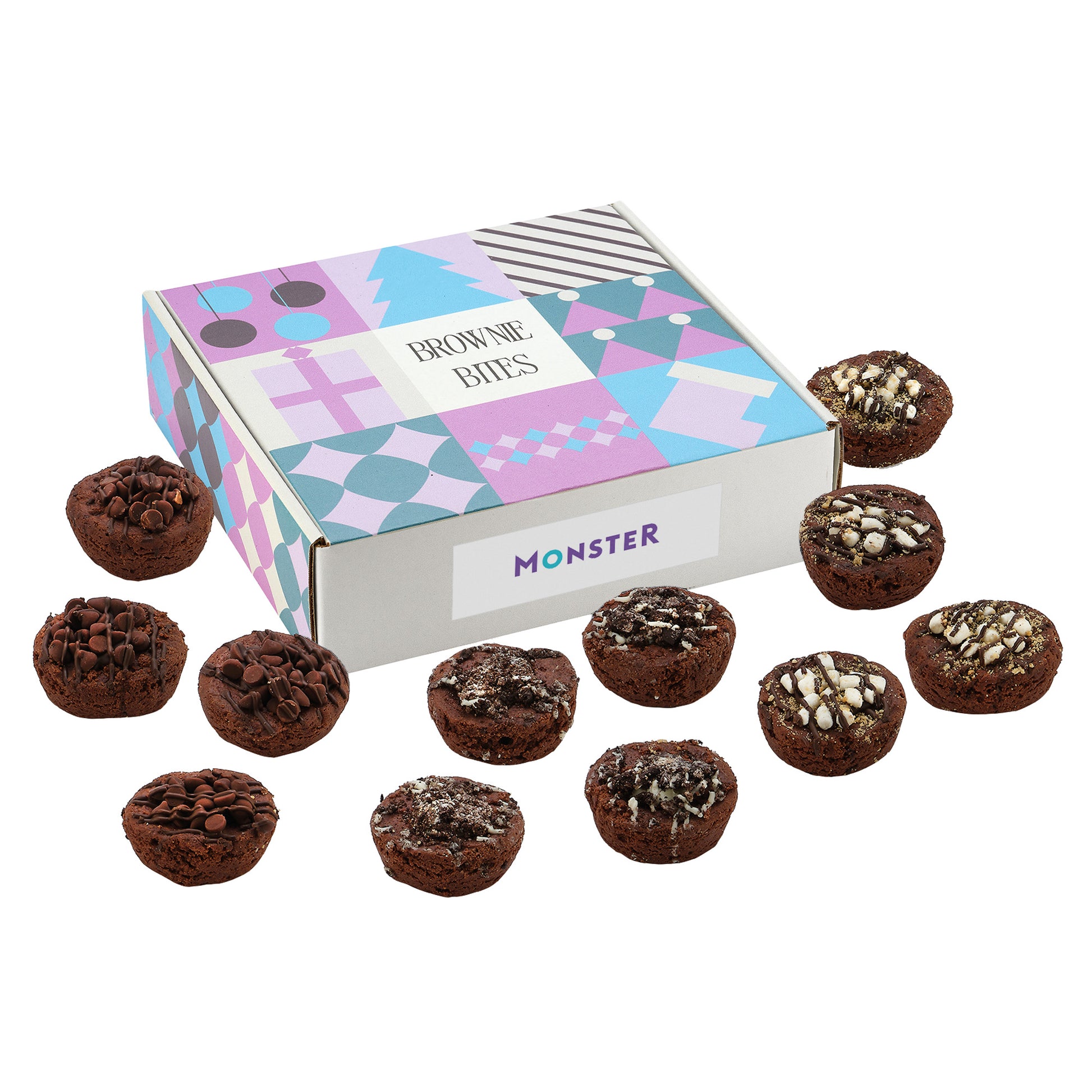 Holiday 12 pc Brownie Bites Mailer Box