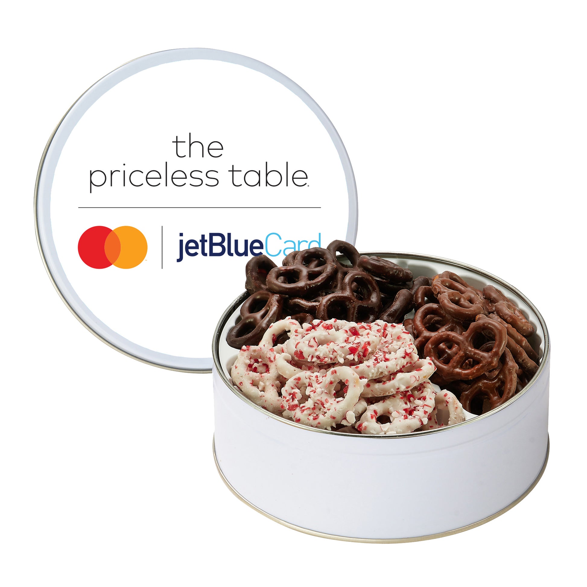 Medium 3 Way Chocolate Pretzel Tin