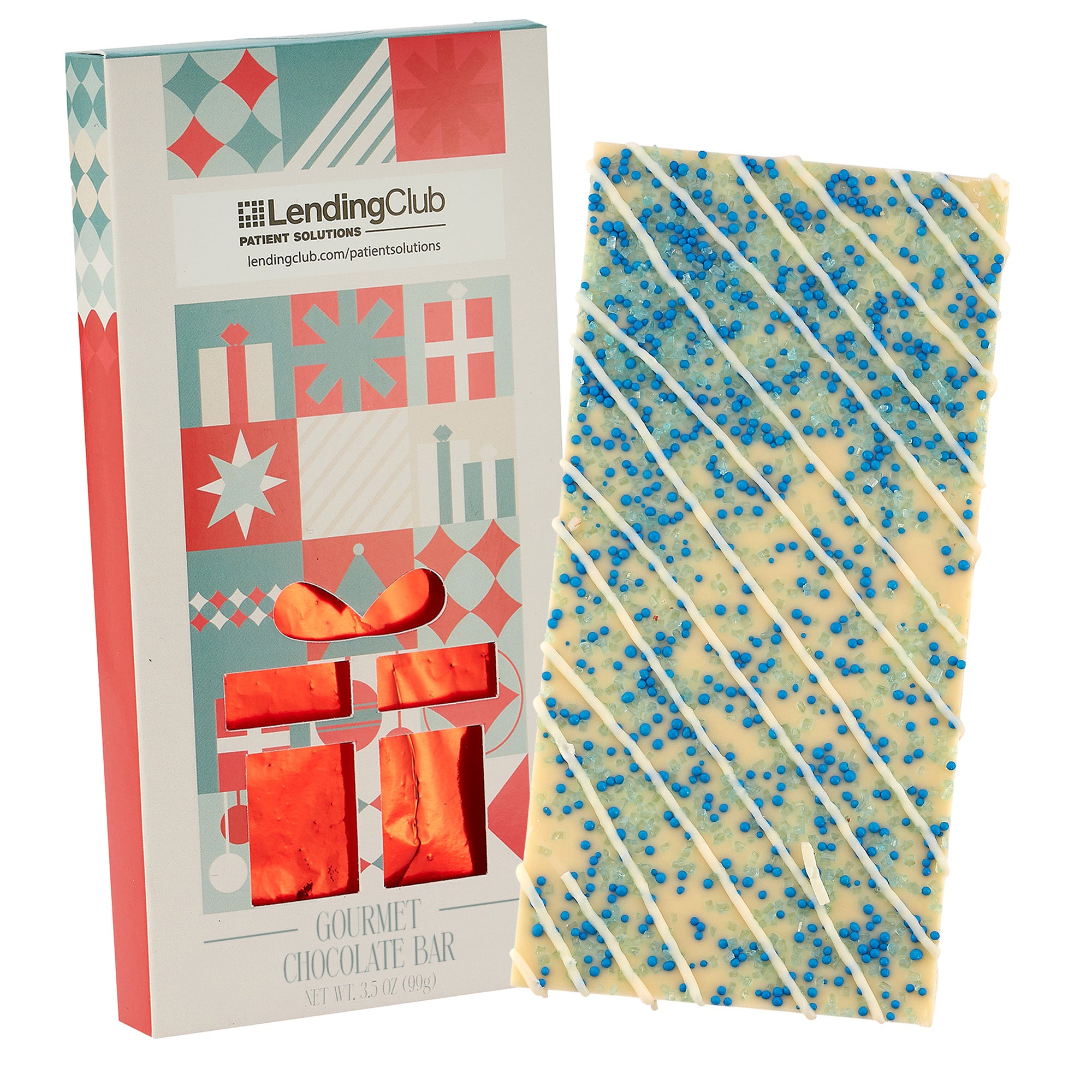 3.5 oz Belgian Chocolate in Window Box