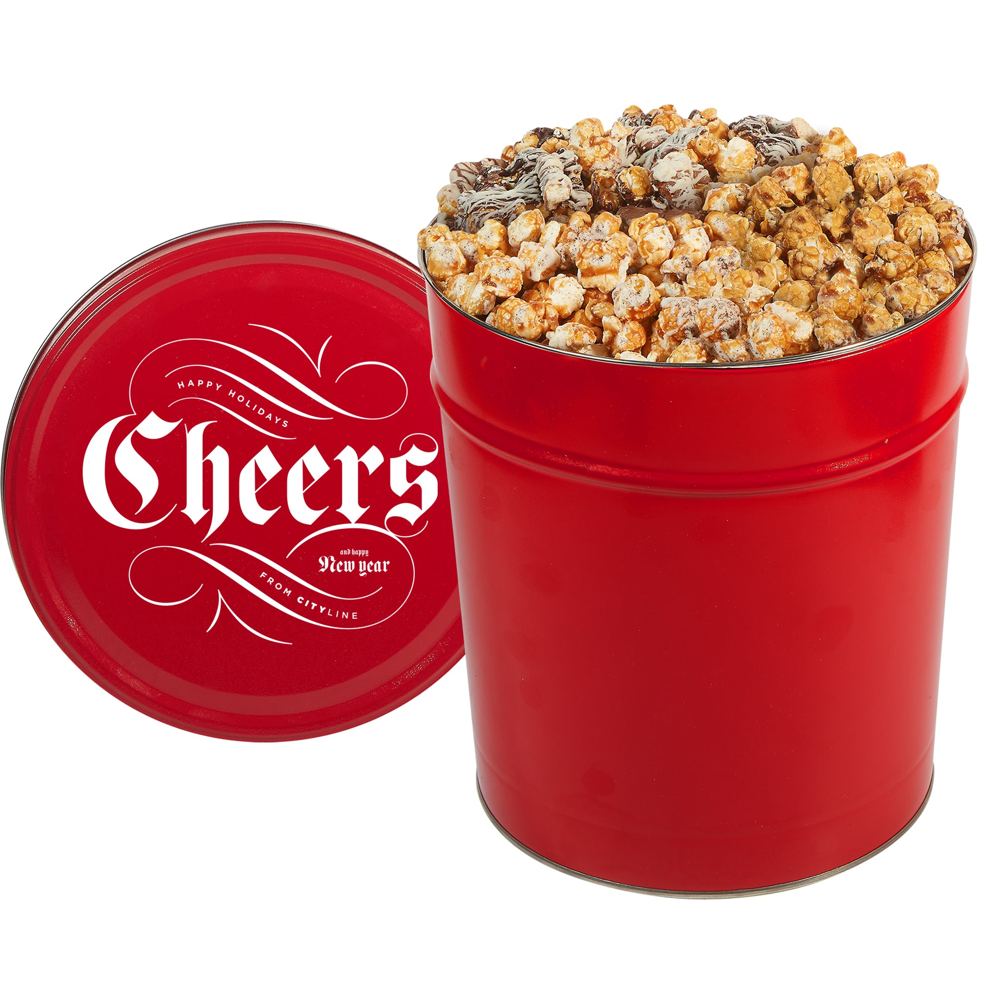 3 Way Gourmet Popcorn Tin