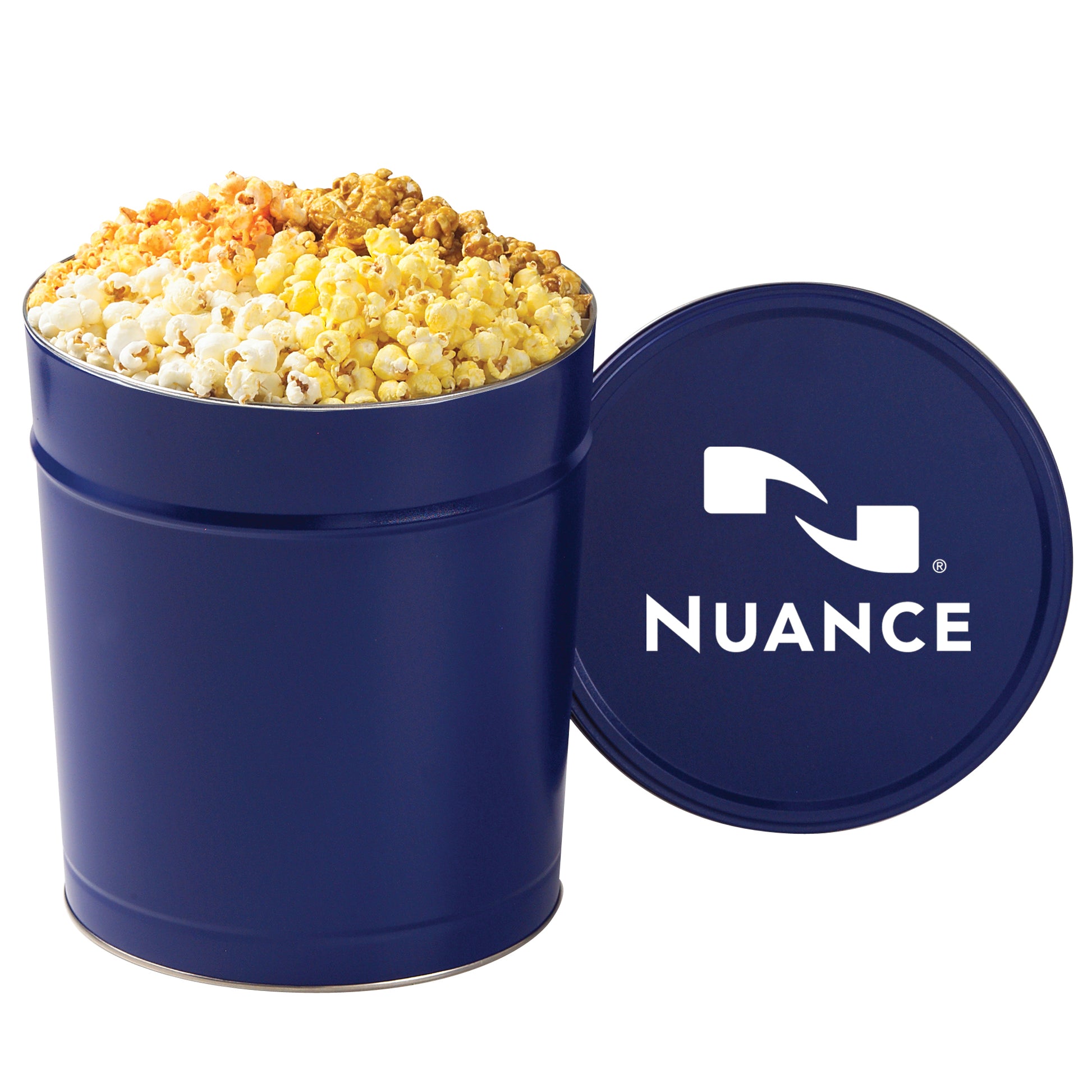4 Way Popcorn Tin - 1.5, 2, 3.5 & 6.5 Gallon