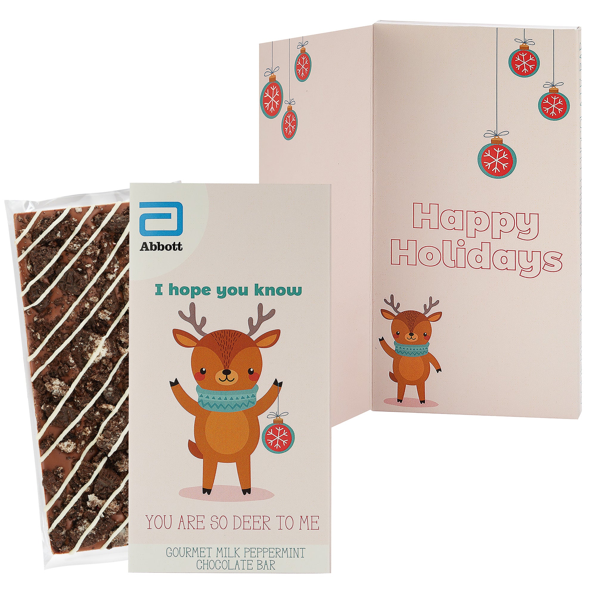 Belgian Chocolate Holiday Greeting Card Box