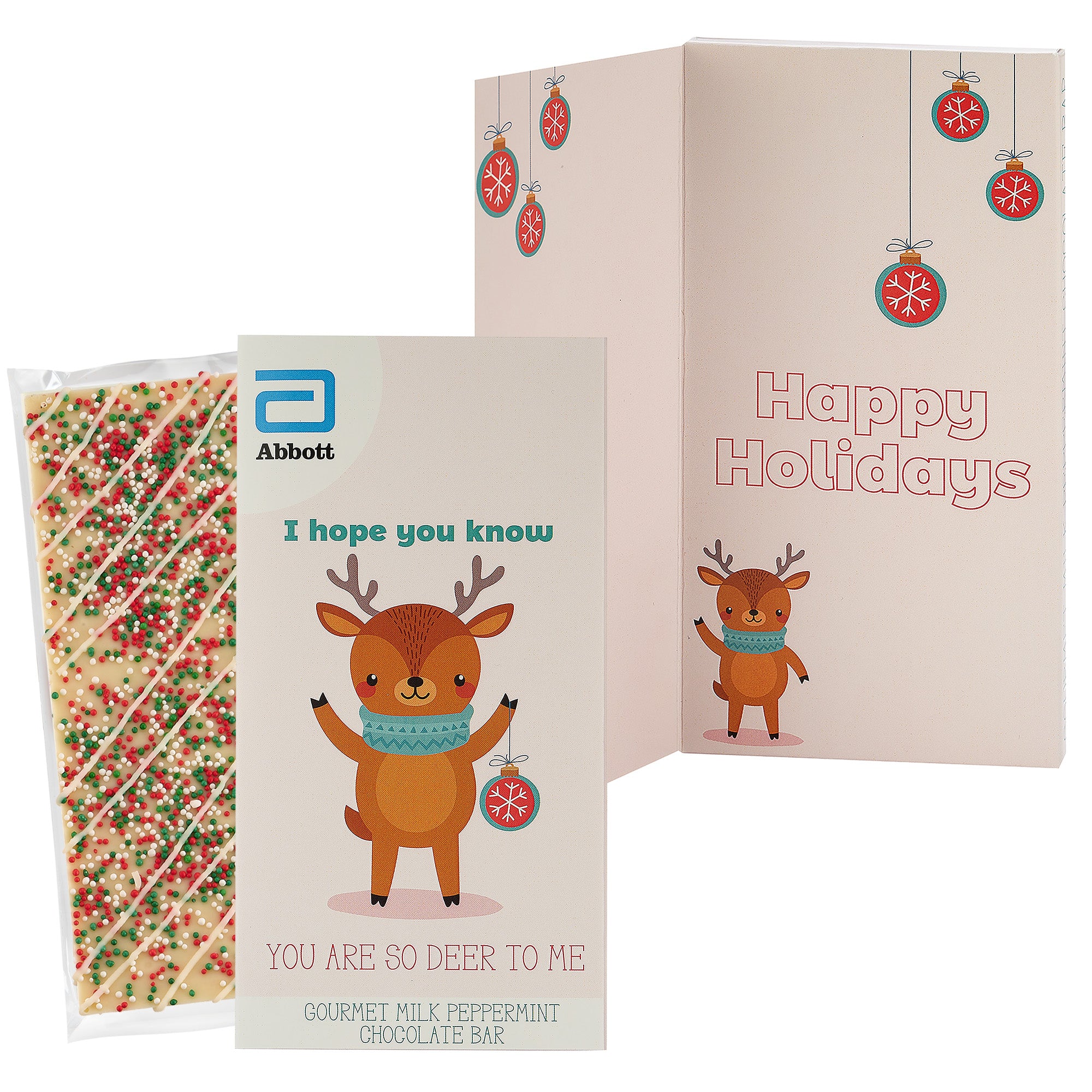 Belgian Chocolate Holiday Greeting Card Box