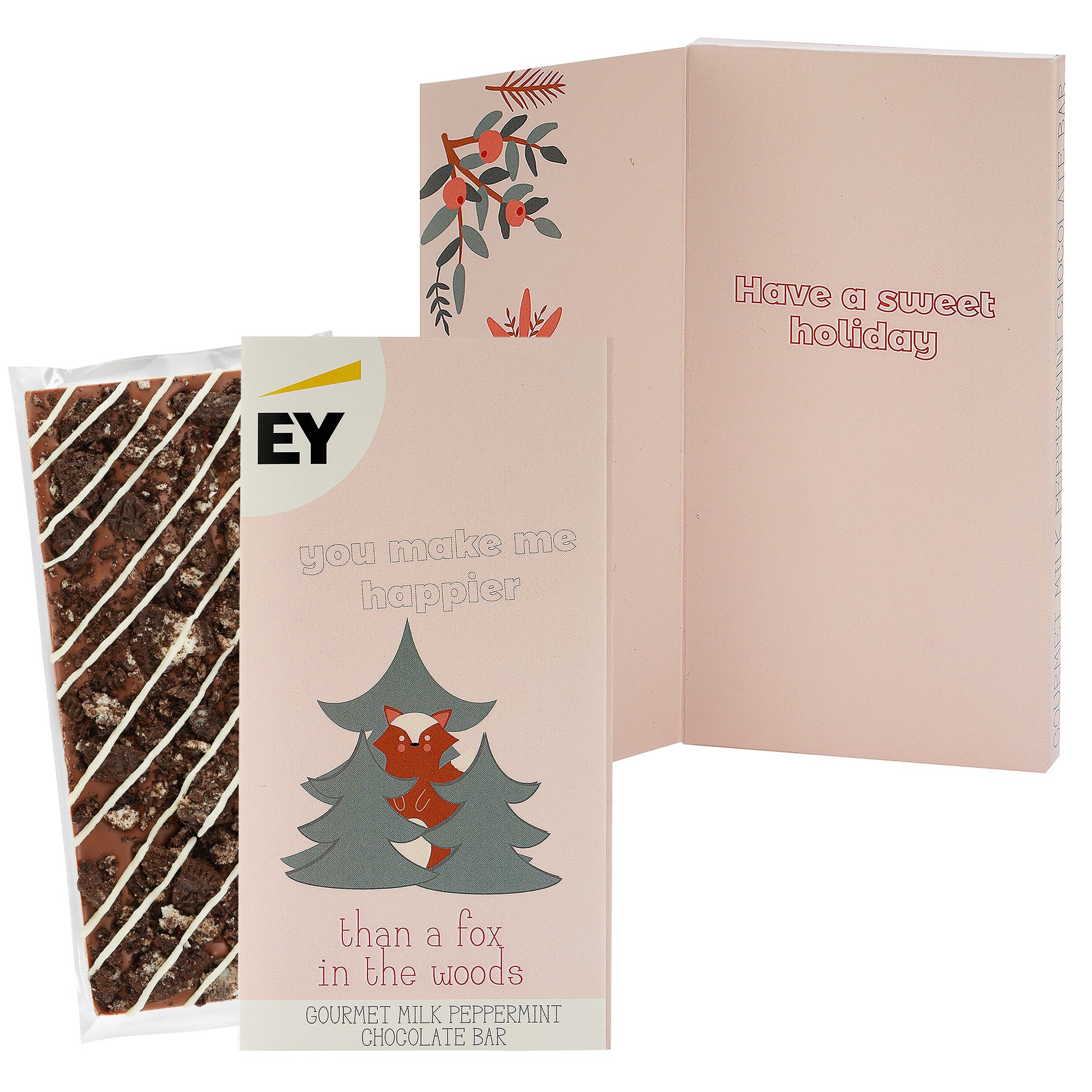 Belgian Chocolate Holiday Greeting Card Box