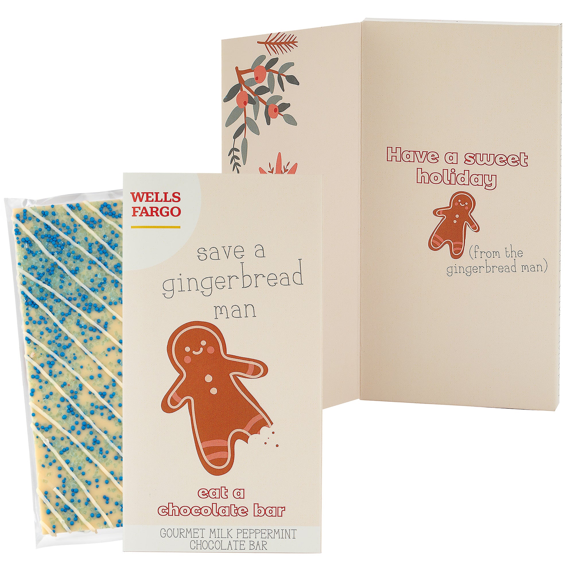 Belgian Chocolate Holiday Greeting Card Box