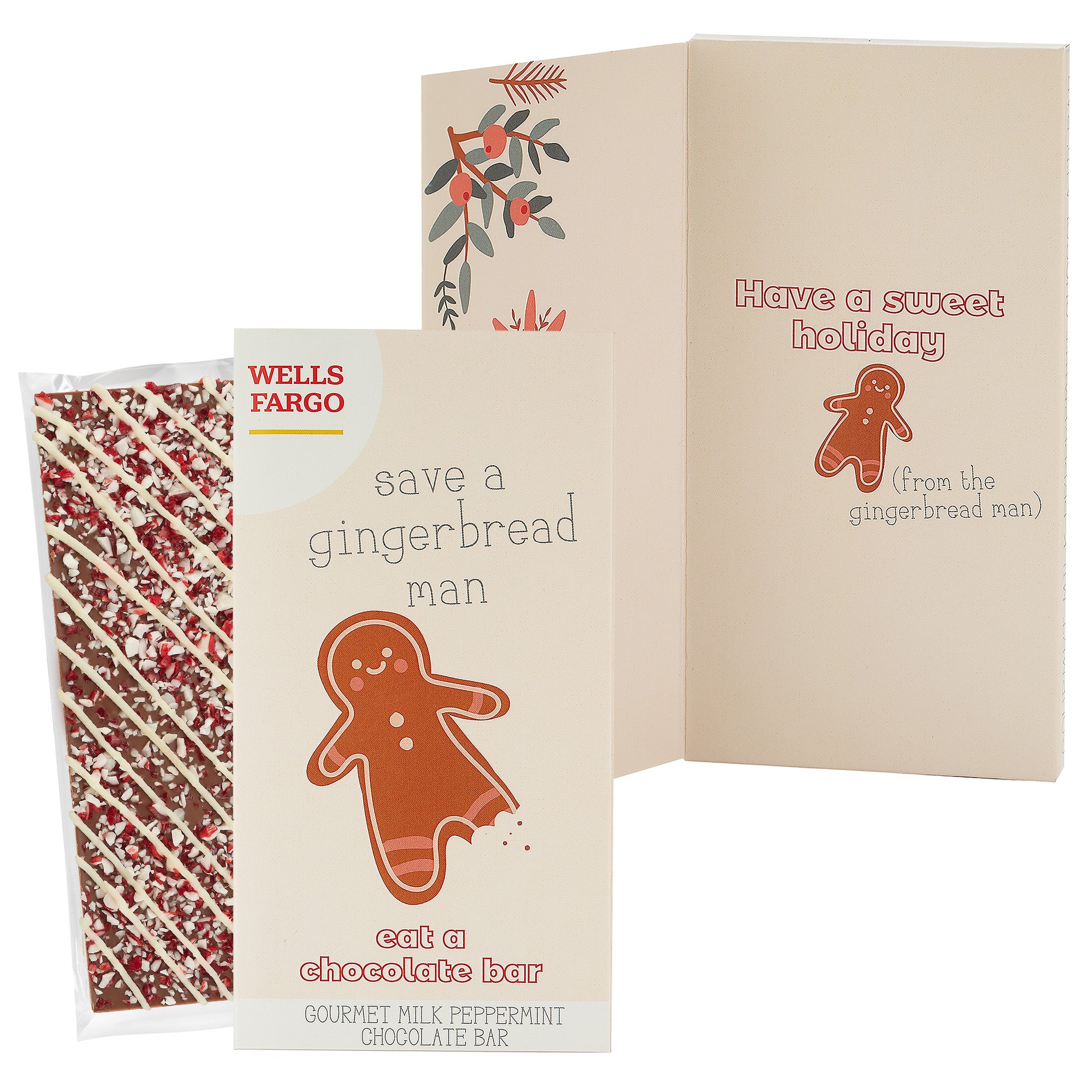 Belgian Chocolate Holiday Greeting Card Box