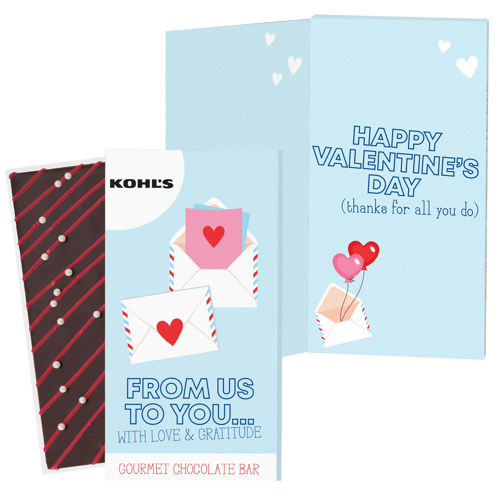 Belgian Chocolate Valentine's Day Greeting Card Box