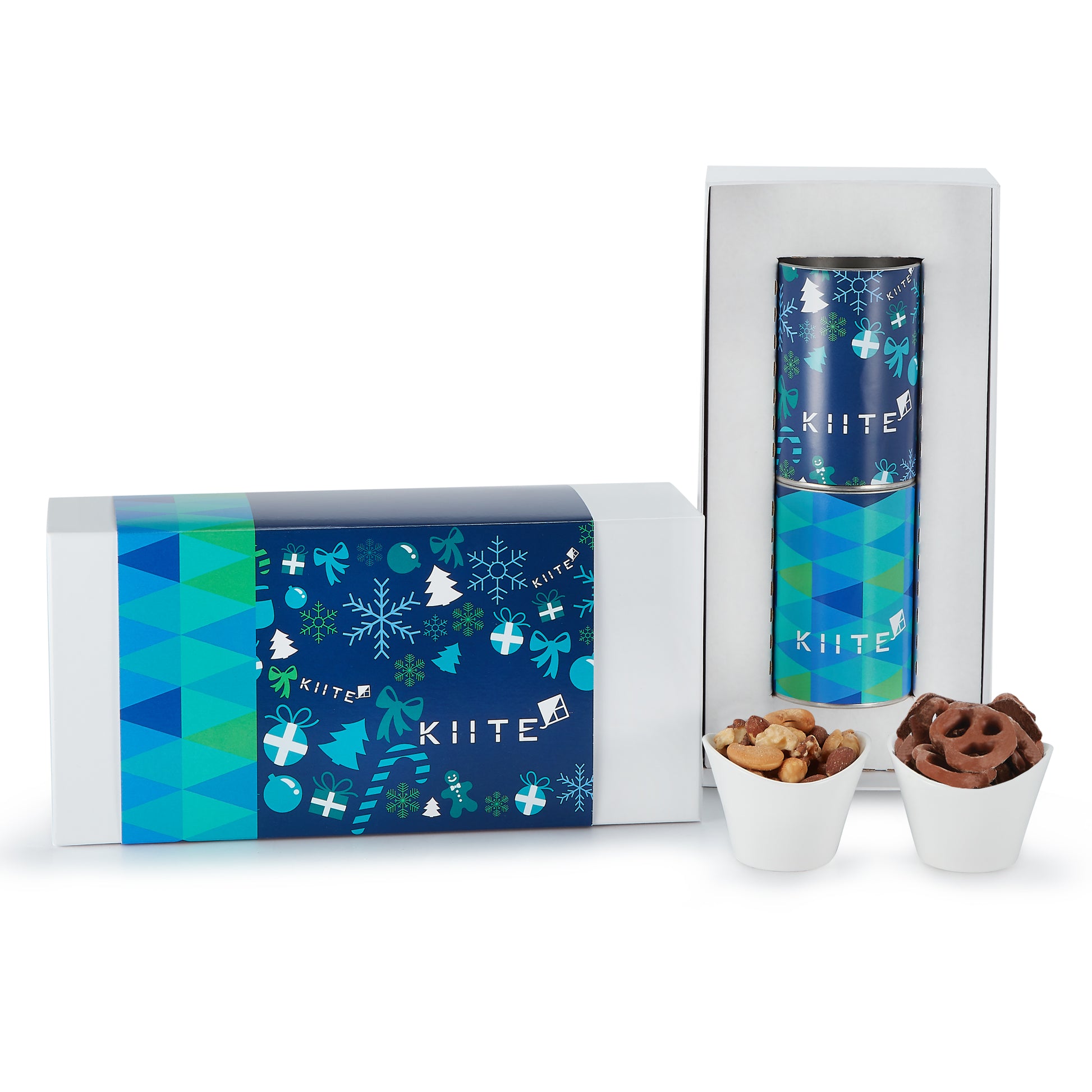 2 Way 4 inch Snack Tube Gift Set - Gift Box