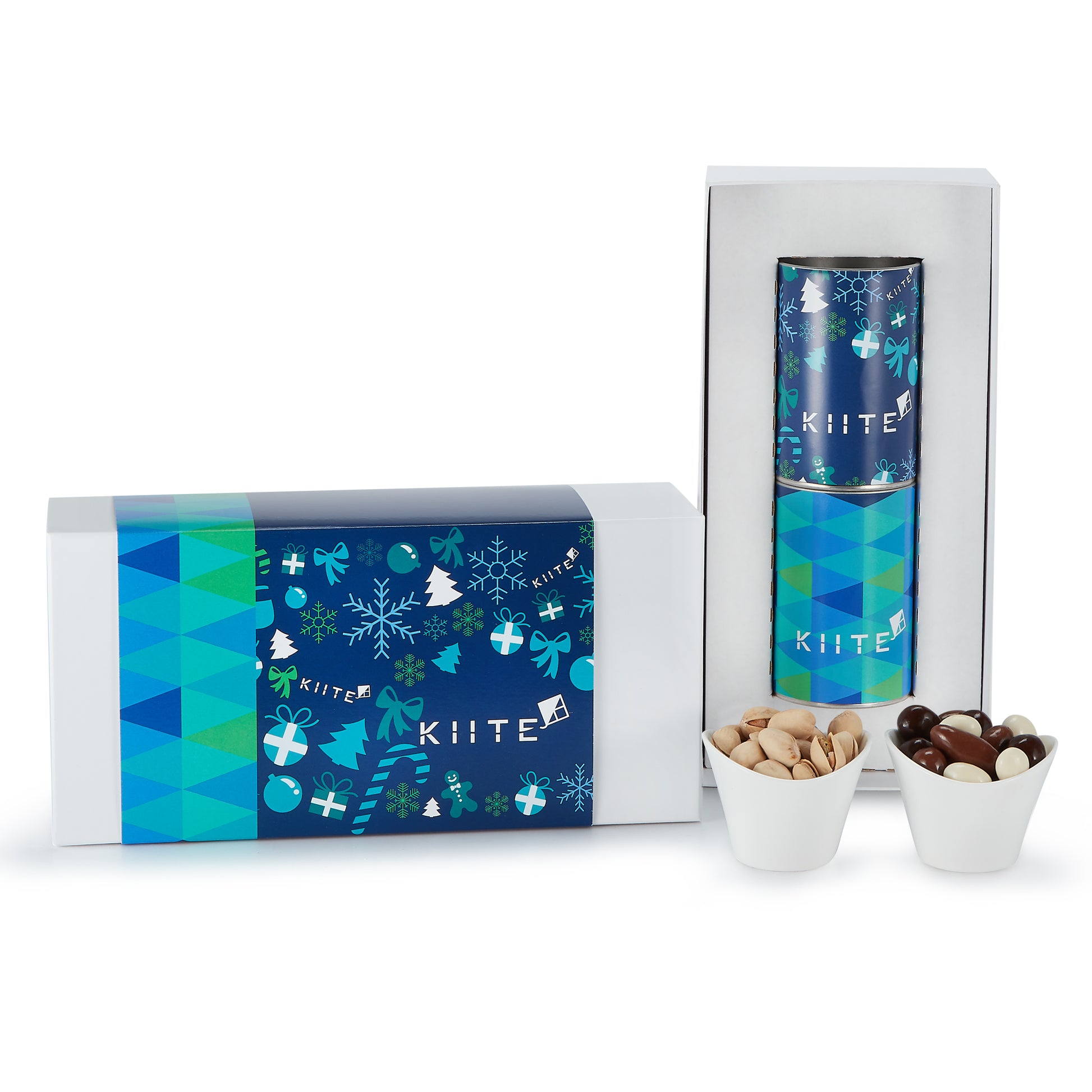 2 Way 4 inch Snack Tube Gift Set - Gift Box