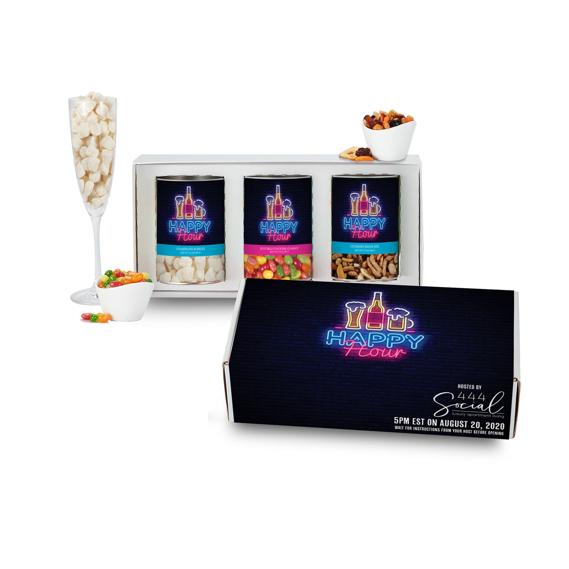 3 Way Boozy Popcorn Gift Set