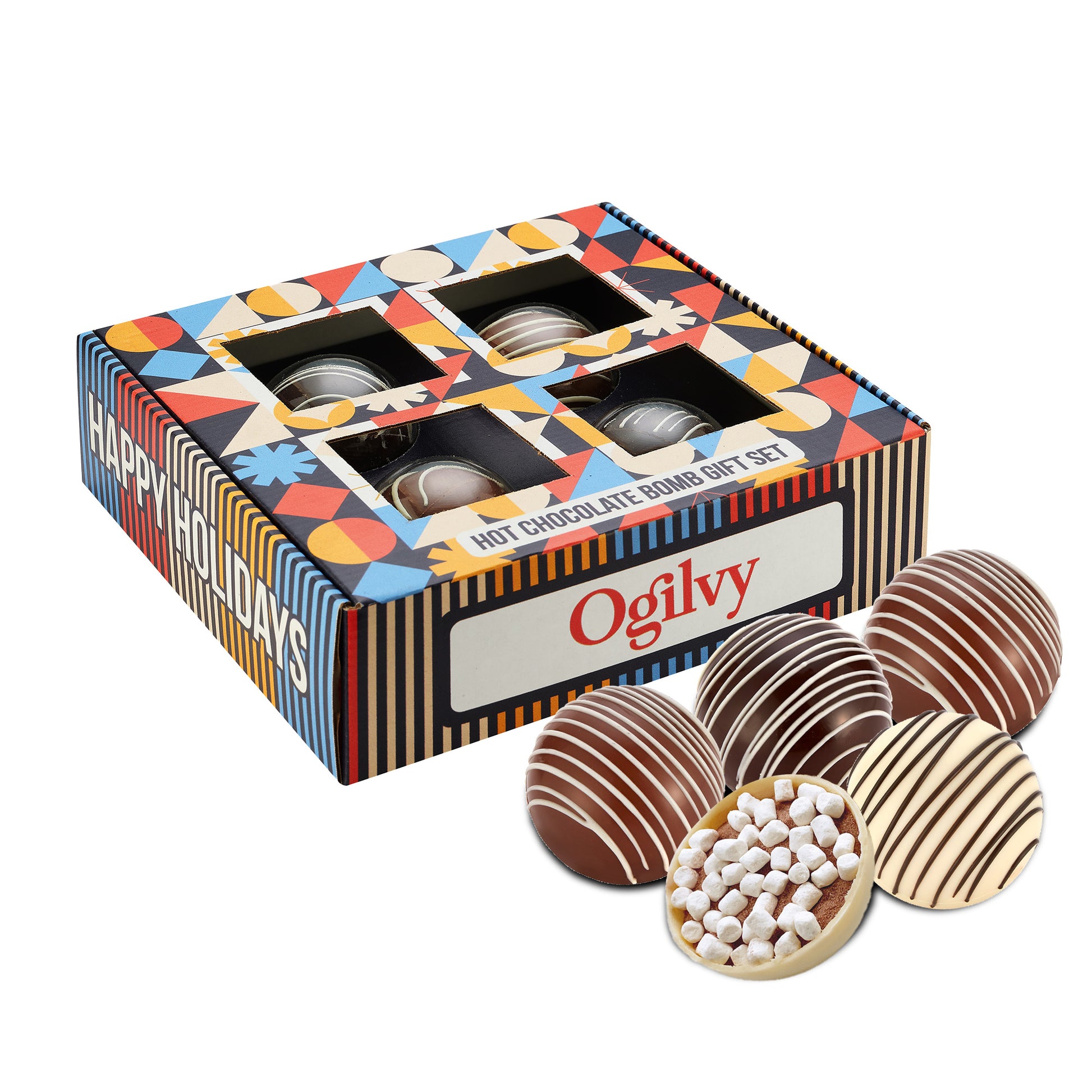 4 Way Mega Hot Chocolate Bomb Gift Set