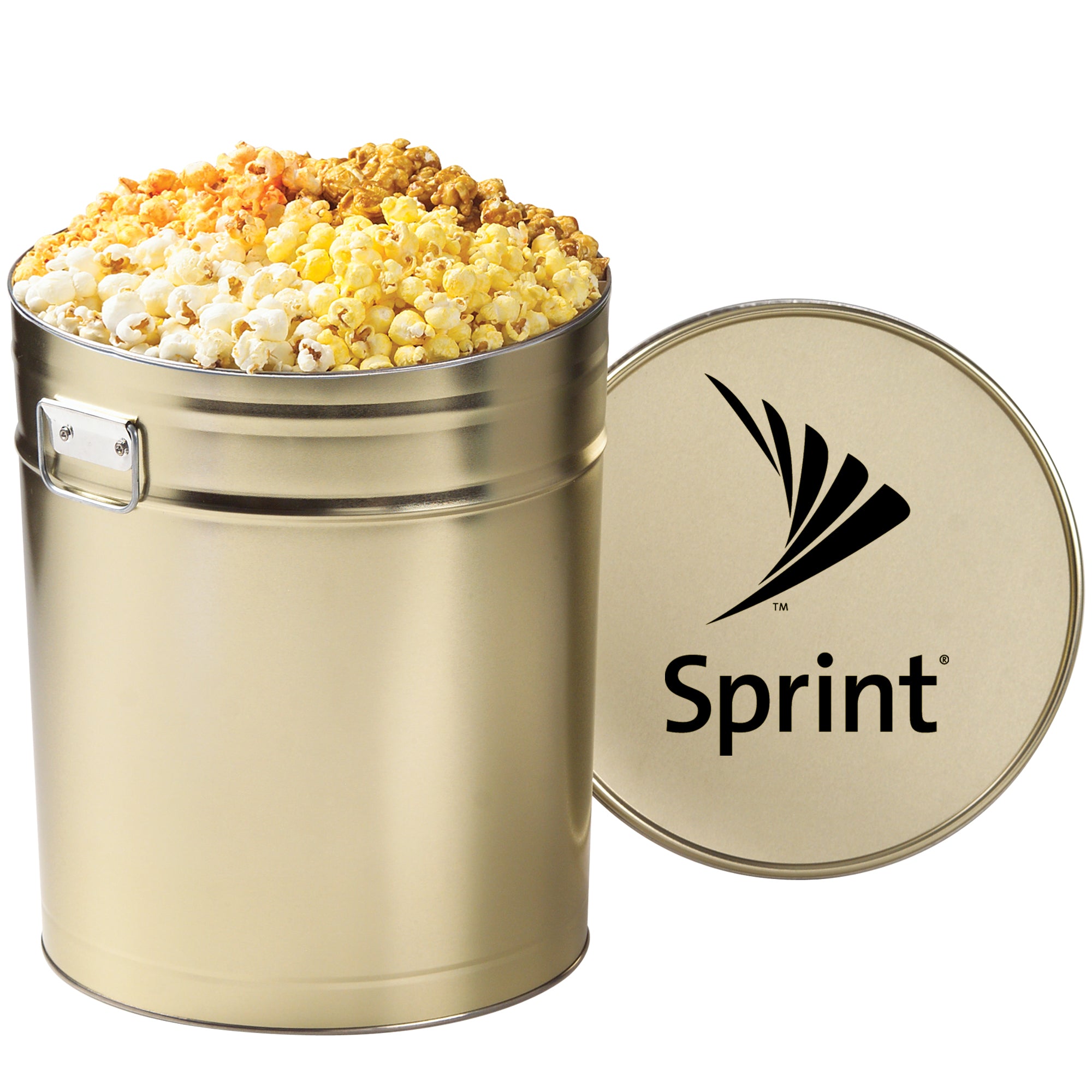4 Way Popcorn Tin - 1.5, 2, 3.5 & 6.5 Gallon