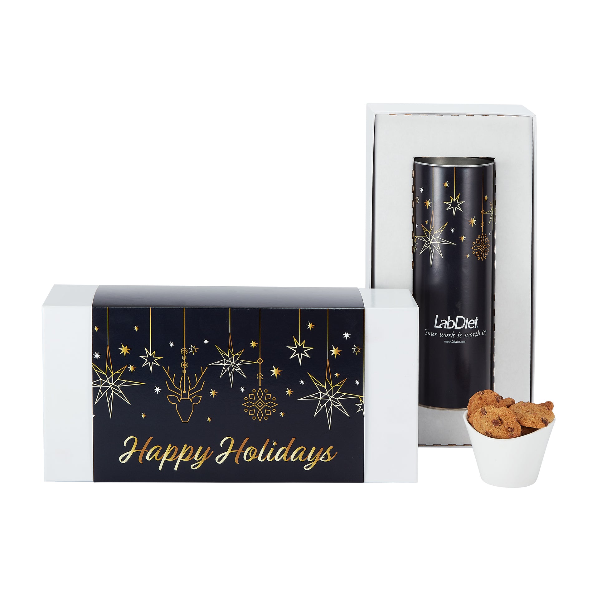 8 inch Single Snack Tube Gift Set - Gift Box