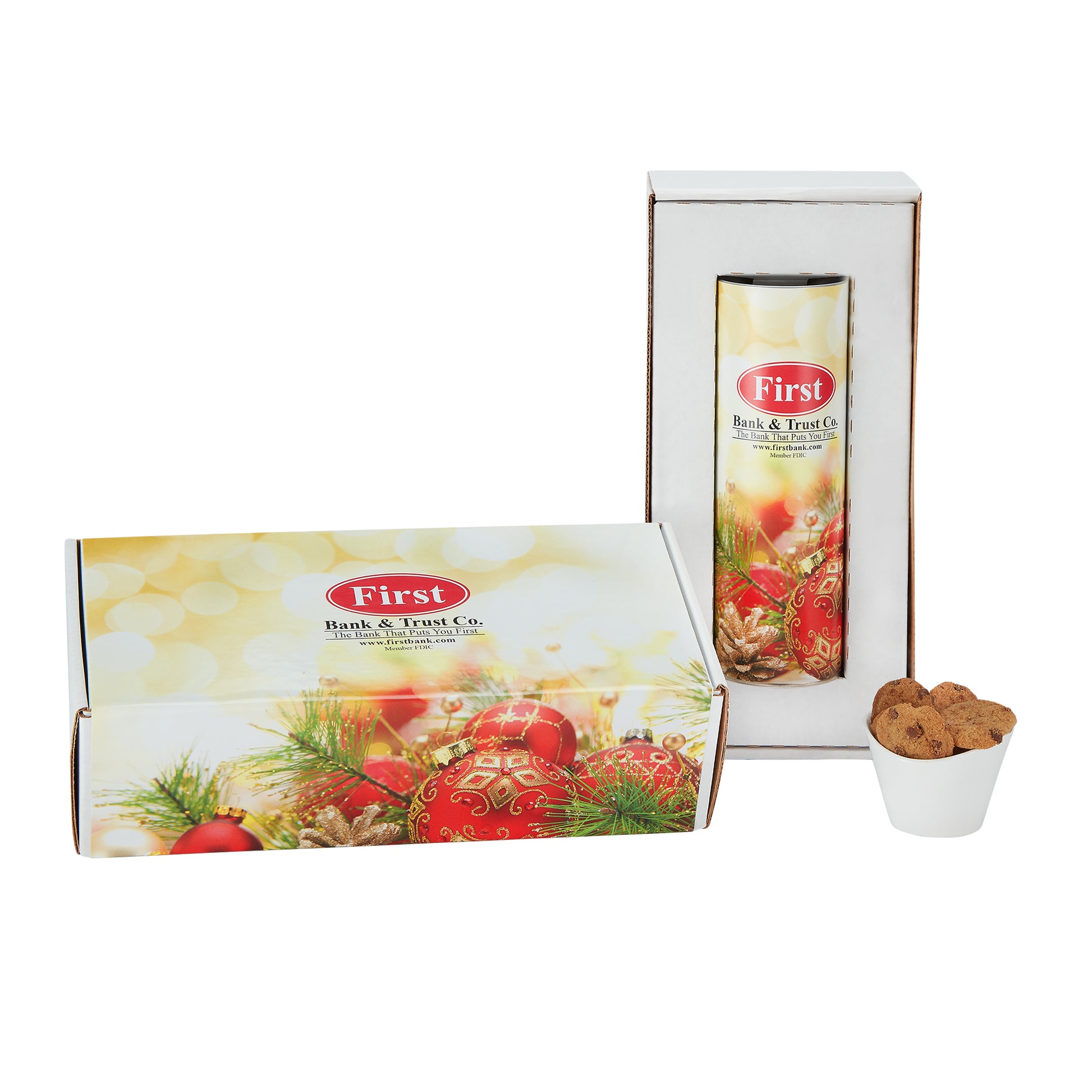 8 inch Single Snack Tube Gift Set - Gift Box