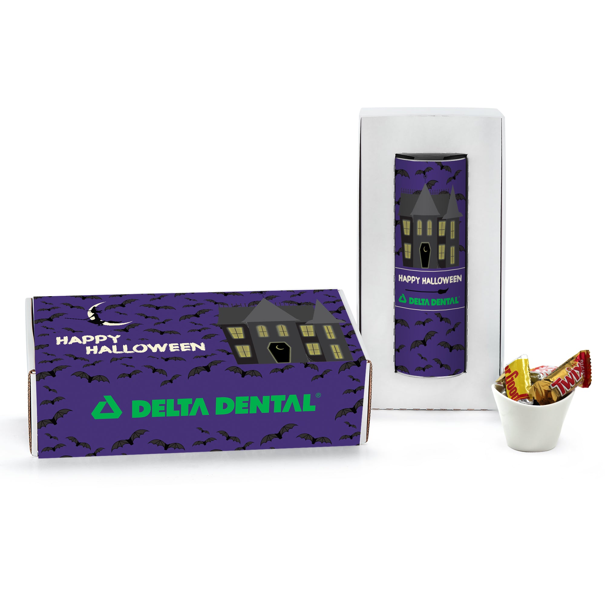 8 inch Single Halloween Tube Gift Set - Mailer Box