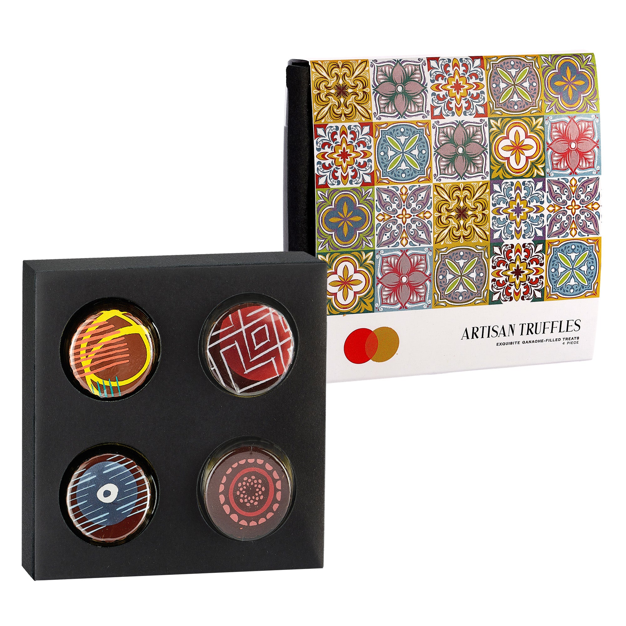4 Piece Artisan Truffle Box