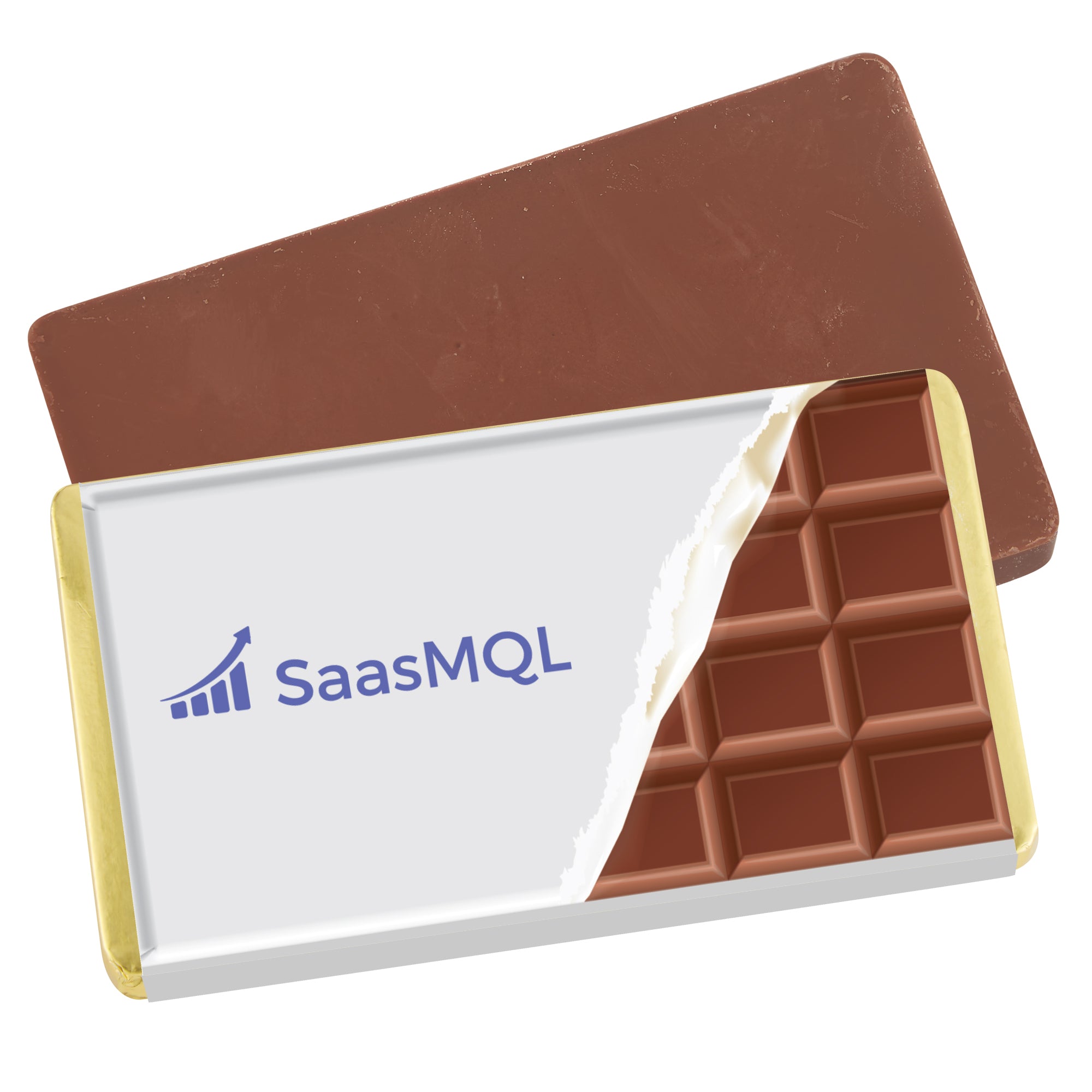 Belgian Chocolate Bar Foil Wrapped - 1 oz