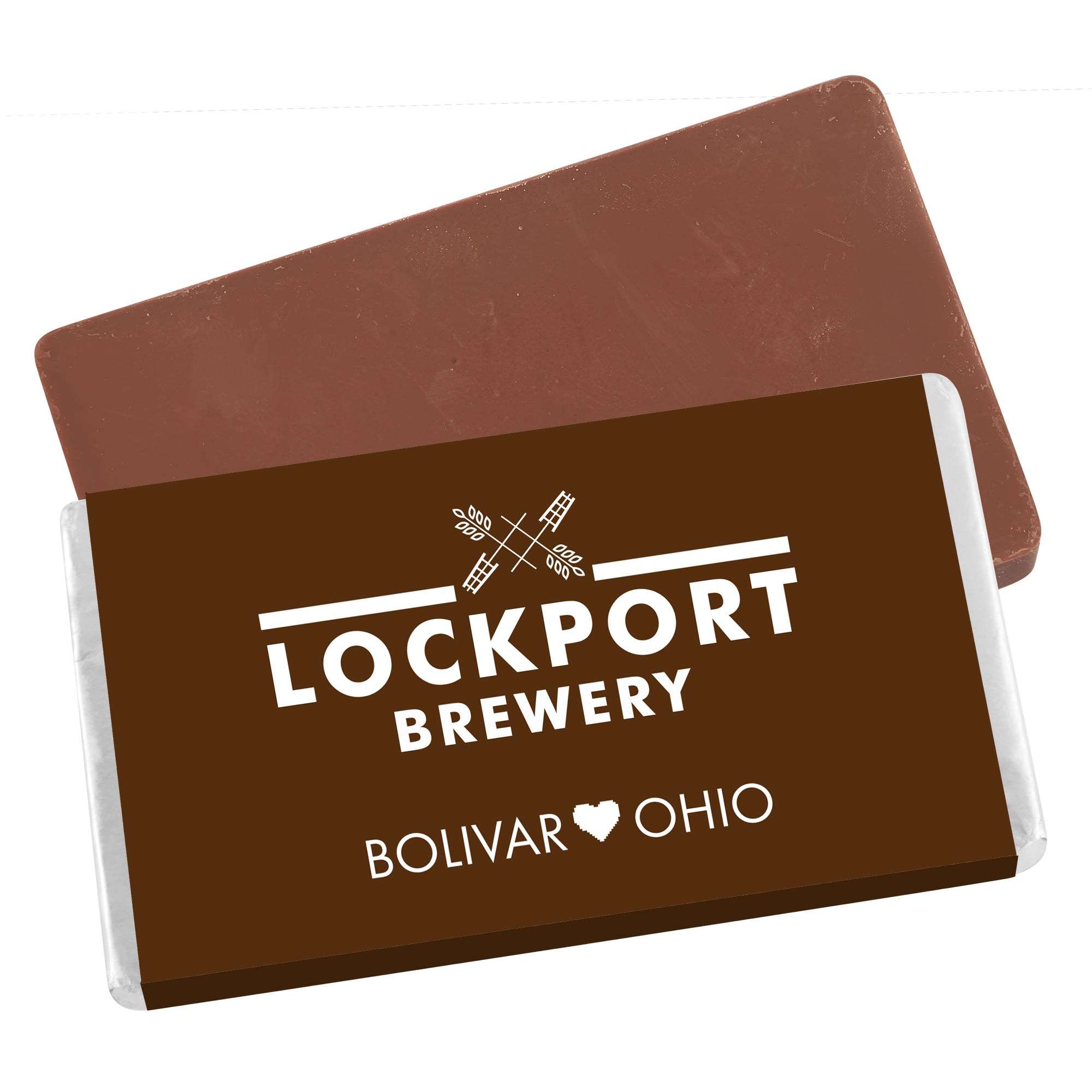 Belgian Chocolate Bar Foil Wrapped - 1 oz