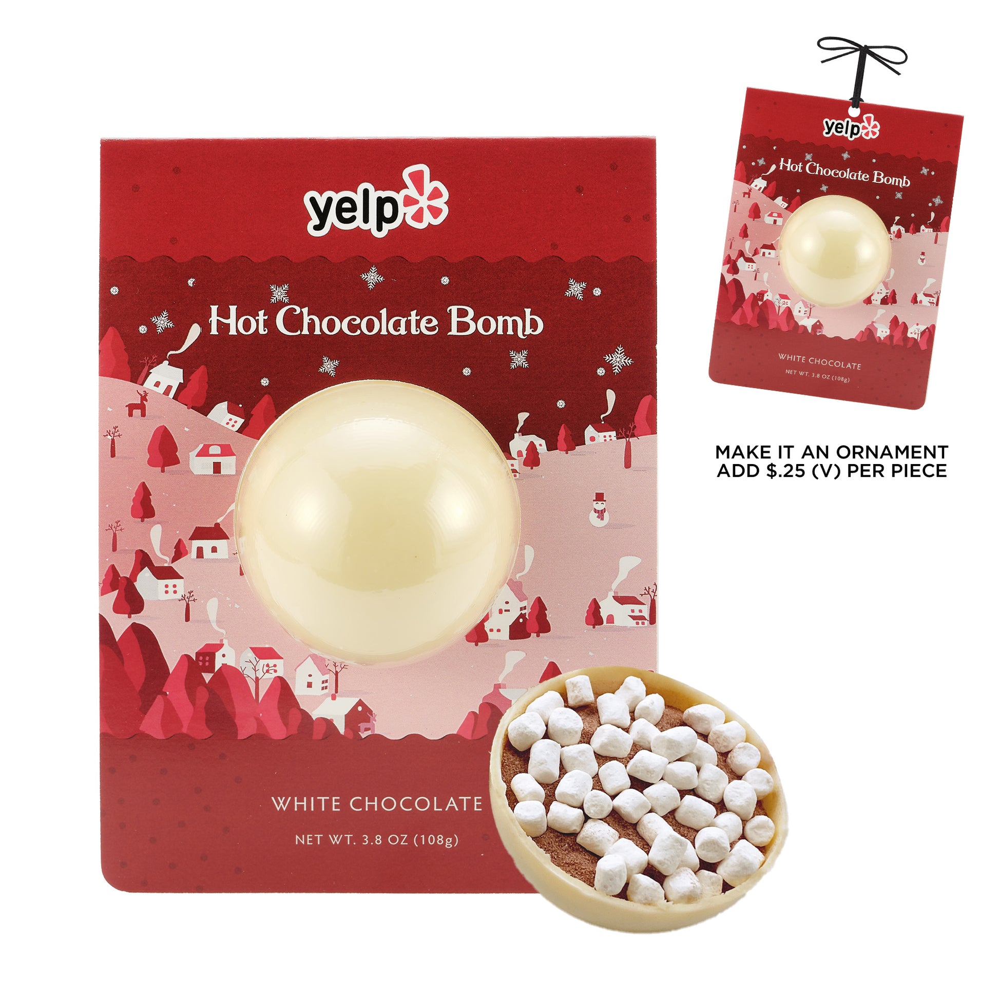 Hot Chocolate Bomb Billboard Card