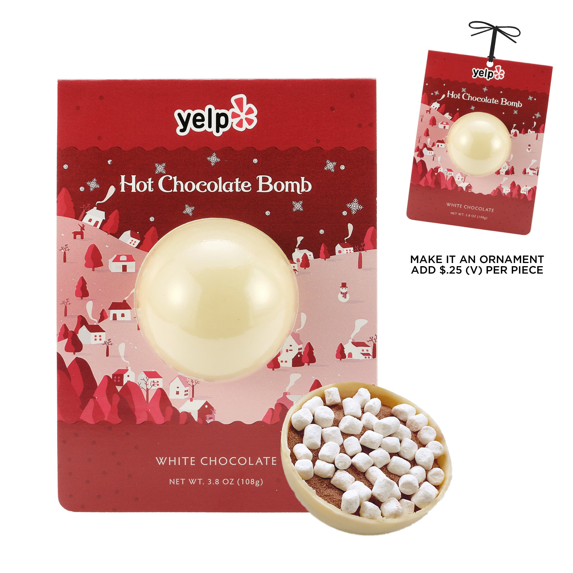 Hot Chocolate Bomb Billboard Card