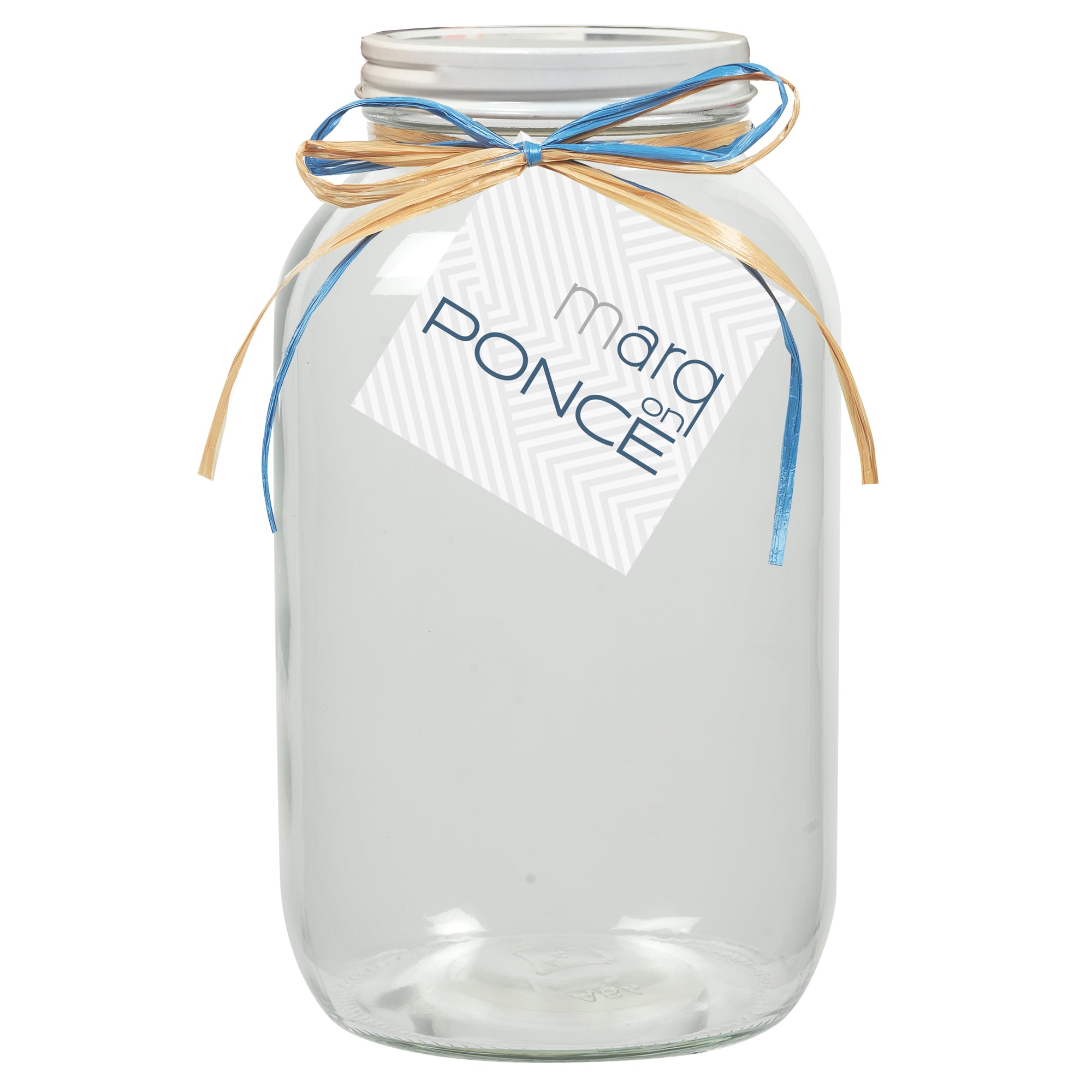 Glass Cookie Mason Jar
