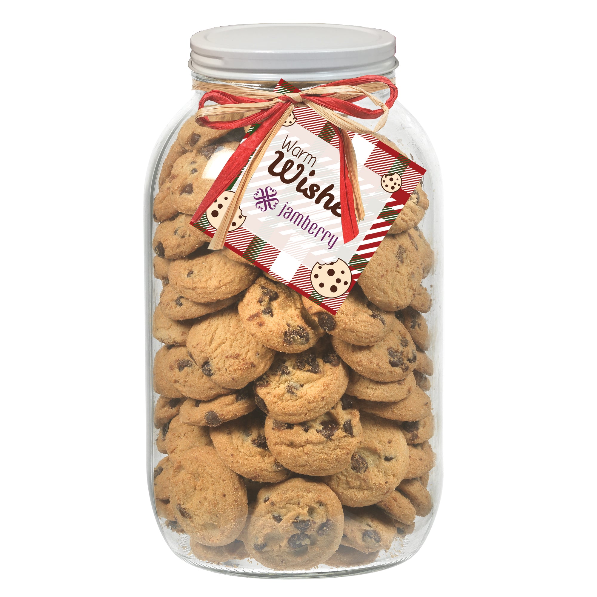Glass Cookie Mason Jar