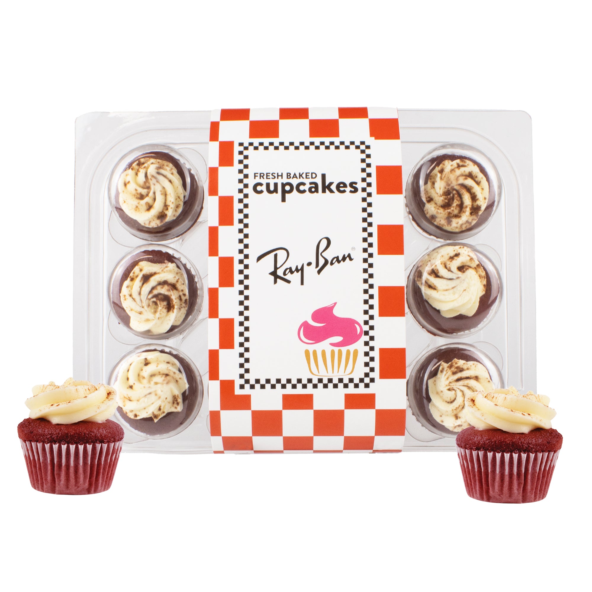 Signature Bite-Size Cupcakes with Sleeve