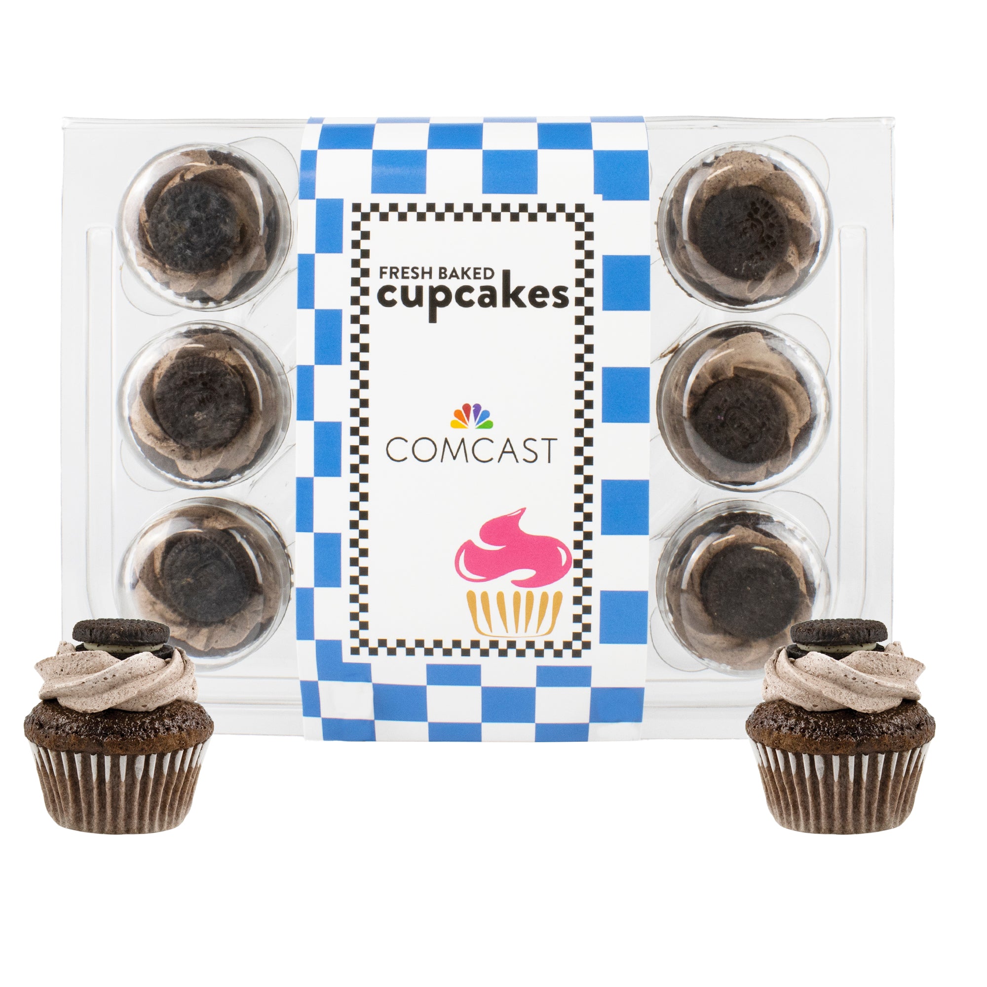 Signature Bite-Size Cupcakes with Sleeve