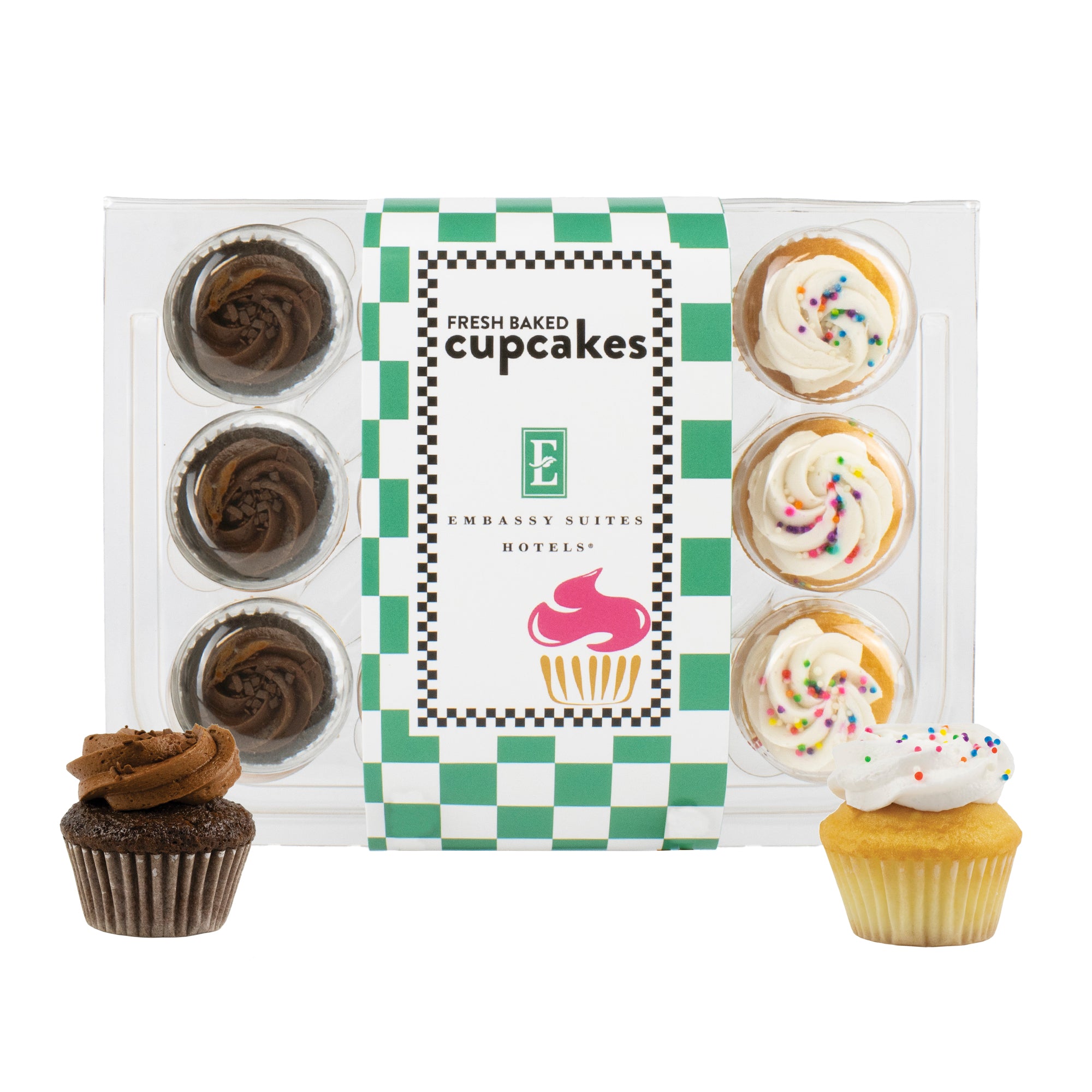 Signature Bite-Size Cupcakes with Sleeve