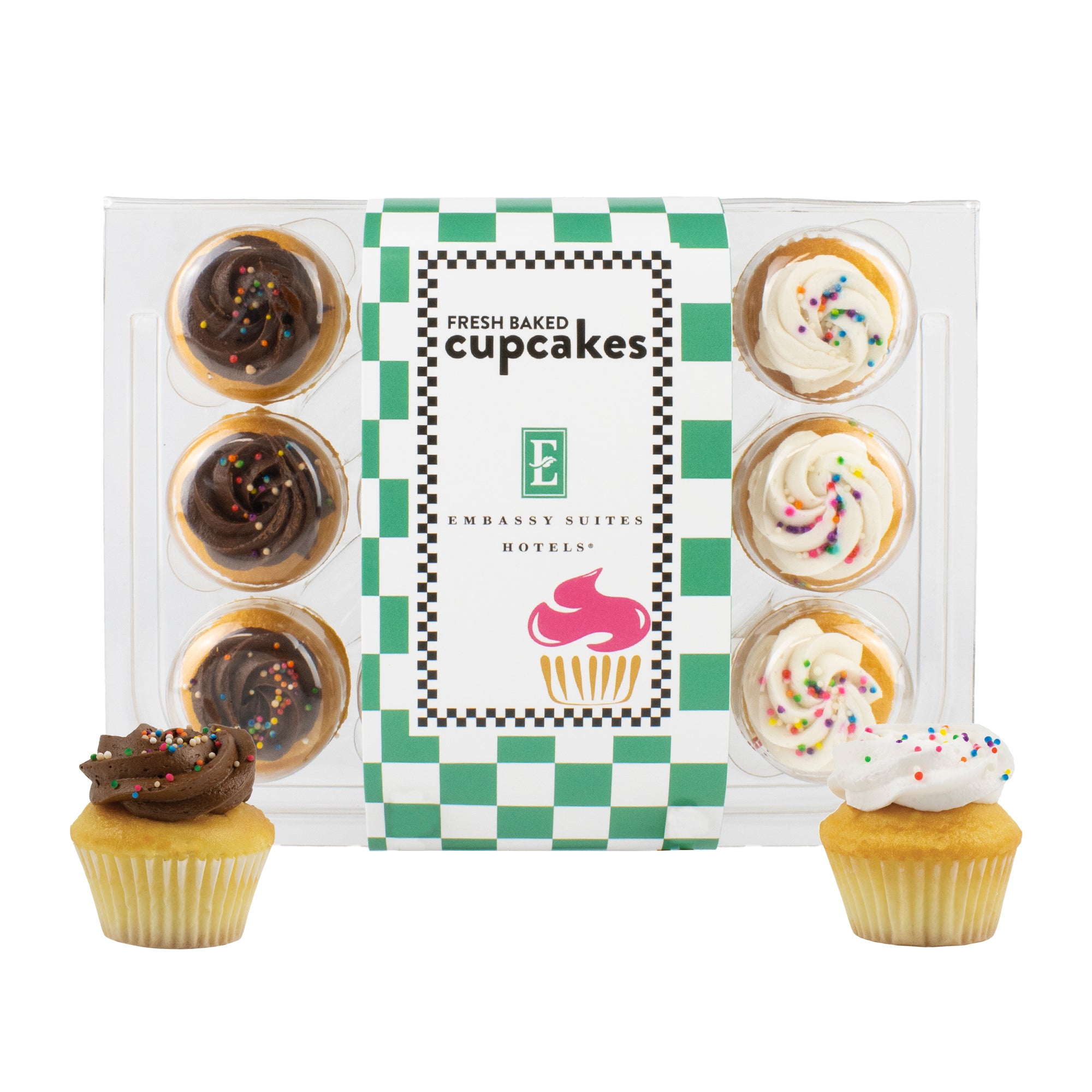 Signature Bite-Size Cupcakes with Sleeve