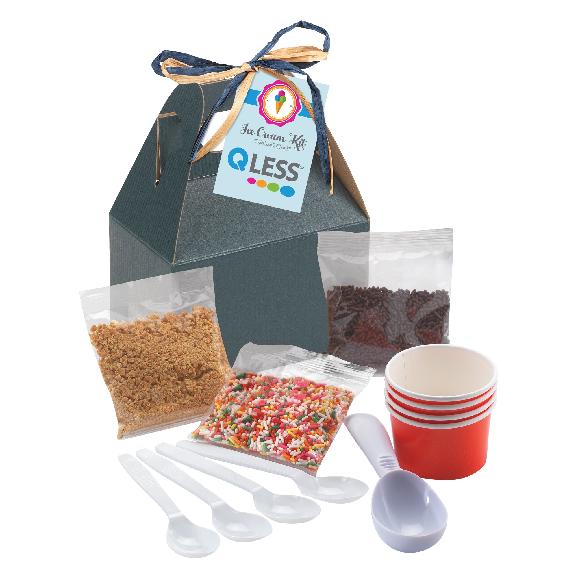 Do-It-Yourself Ice Cream Kit in Gable Box