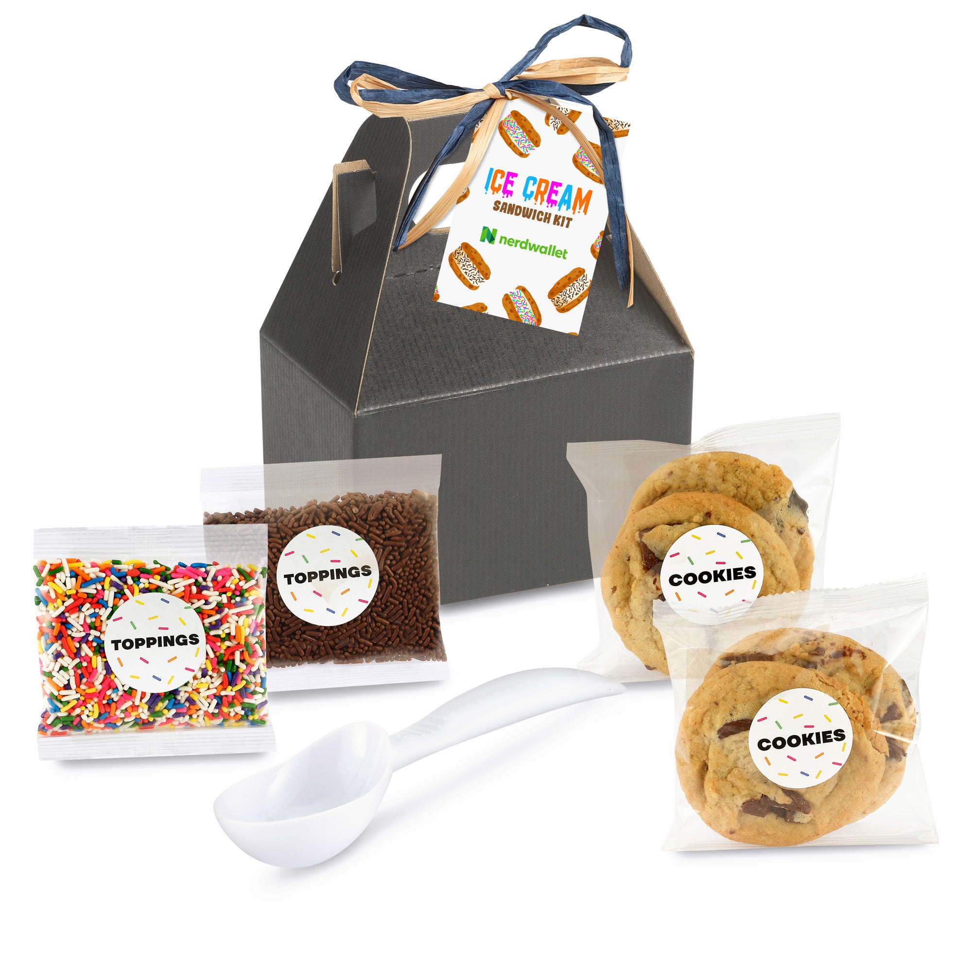 Ice Cream Sandwich Kit in Gable Box