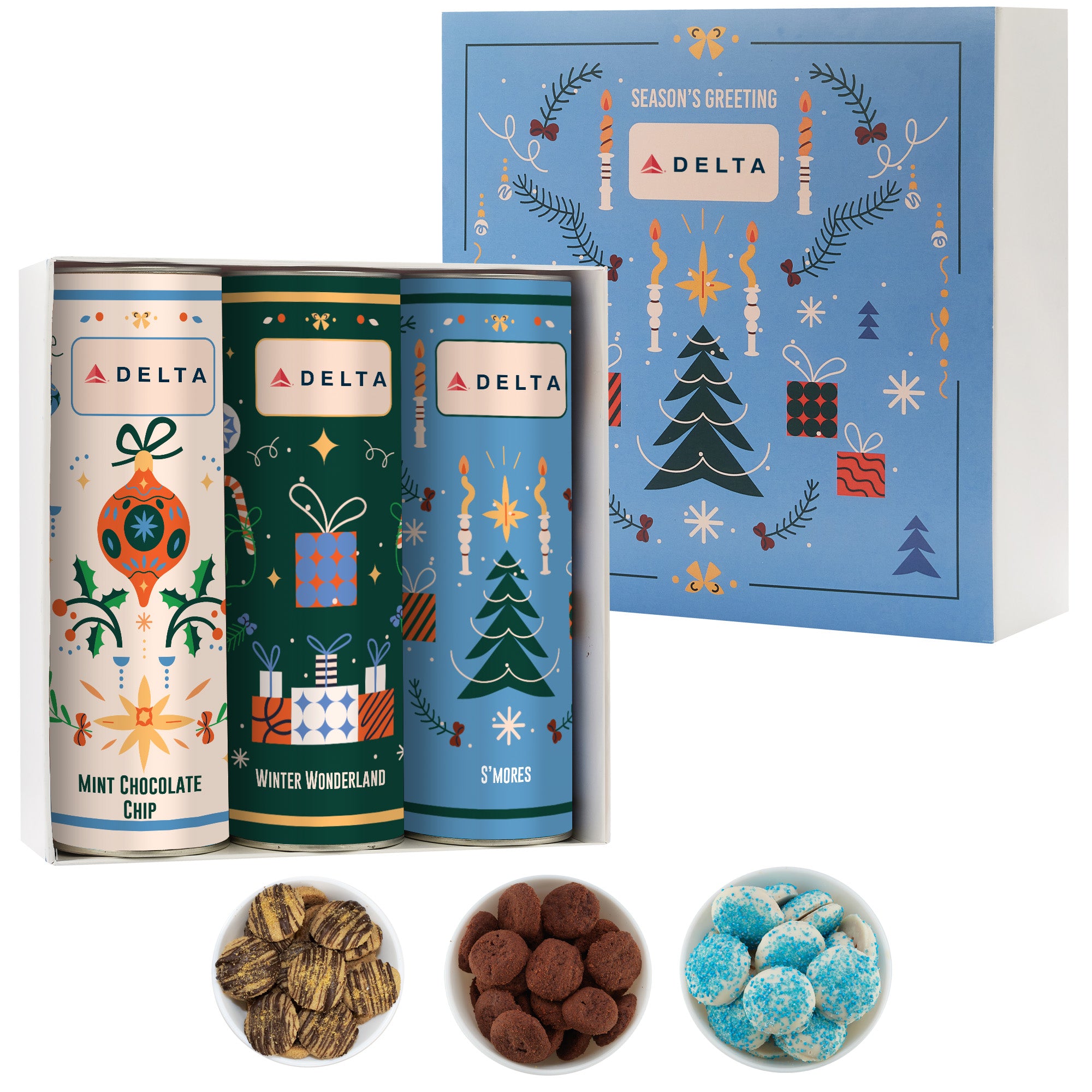 3 Way Crave Cookie Collection - 8 inch Tube