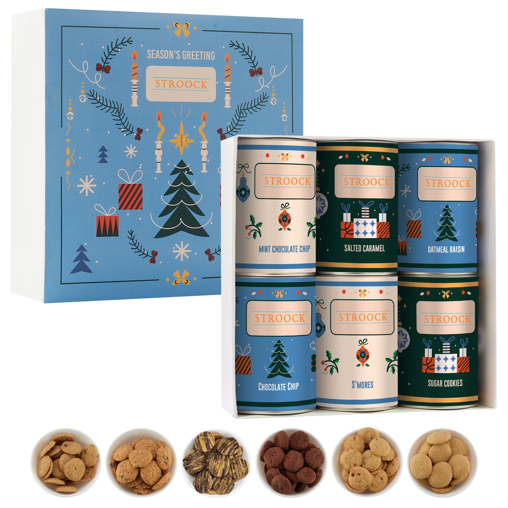 6 Way Crave Cookie Collection - 4 inch tube