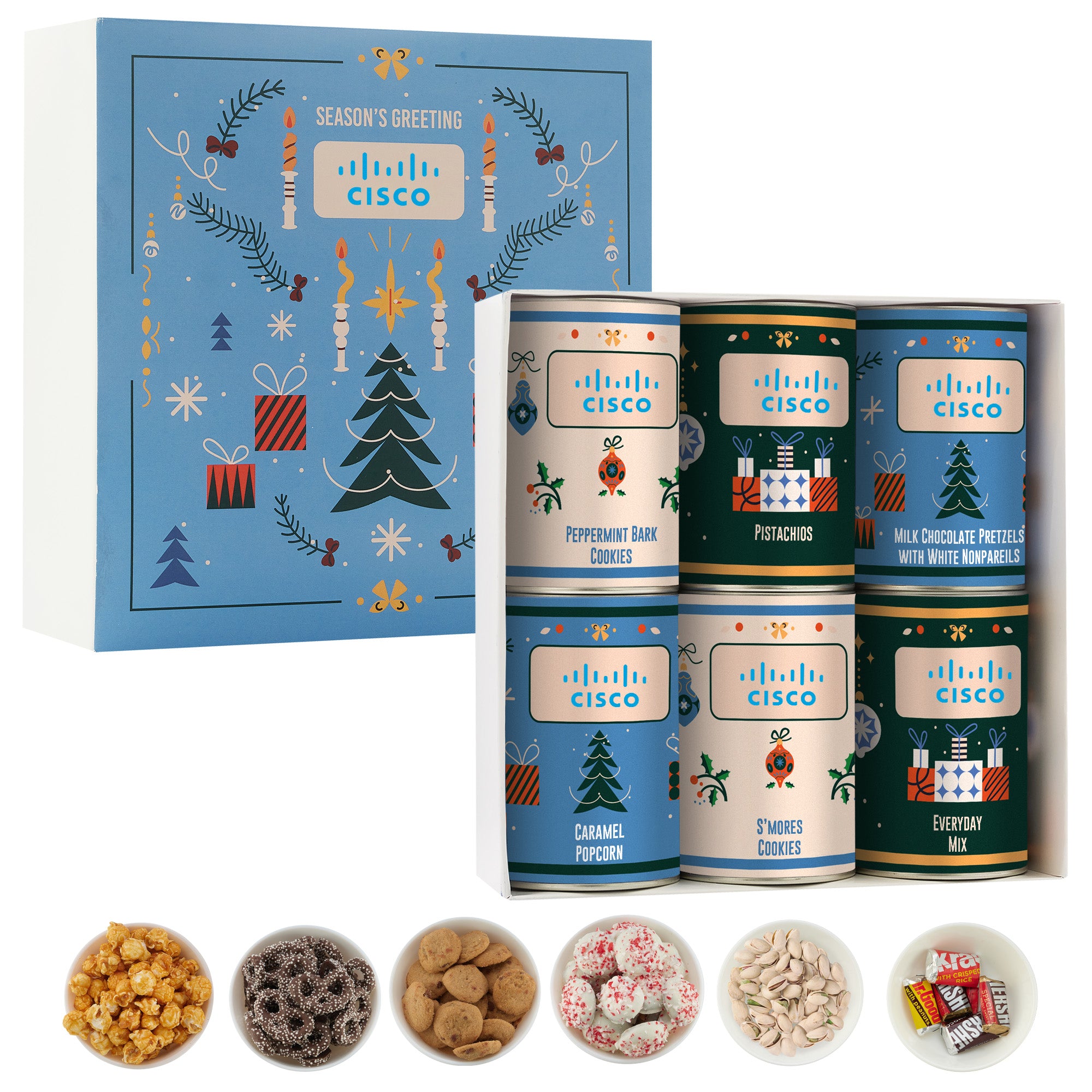 6 Way Crave Snacks Collection - 4 inch Tube