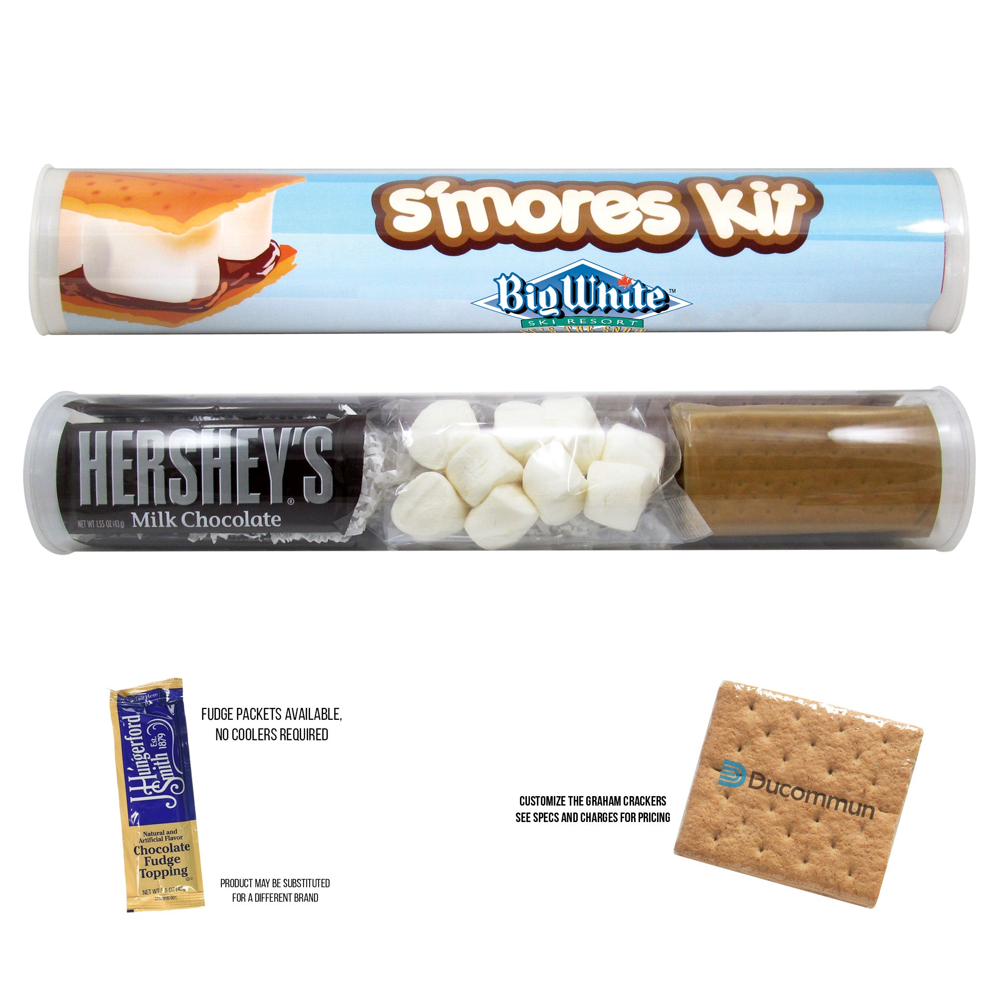 Microwave S'mores Kit Tubes