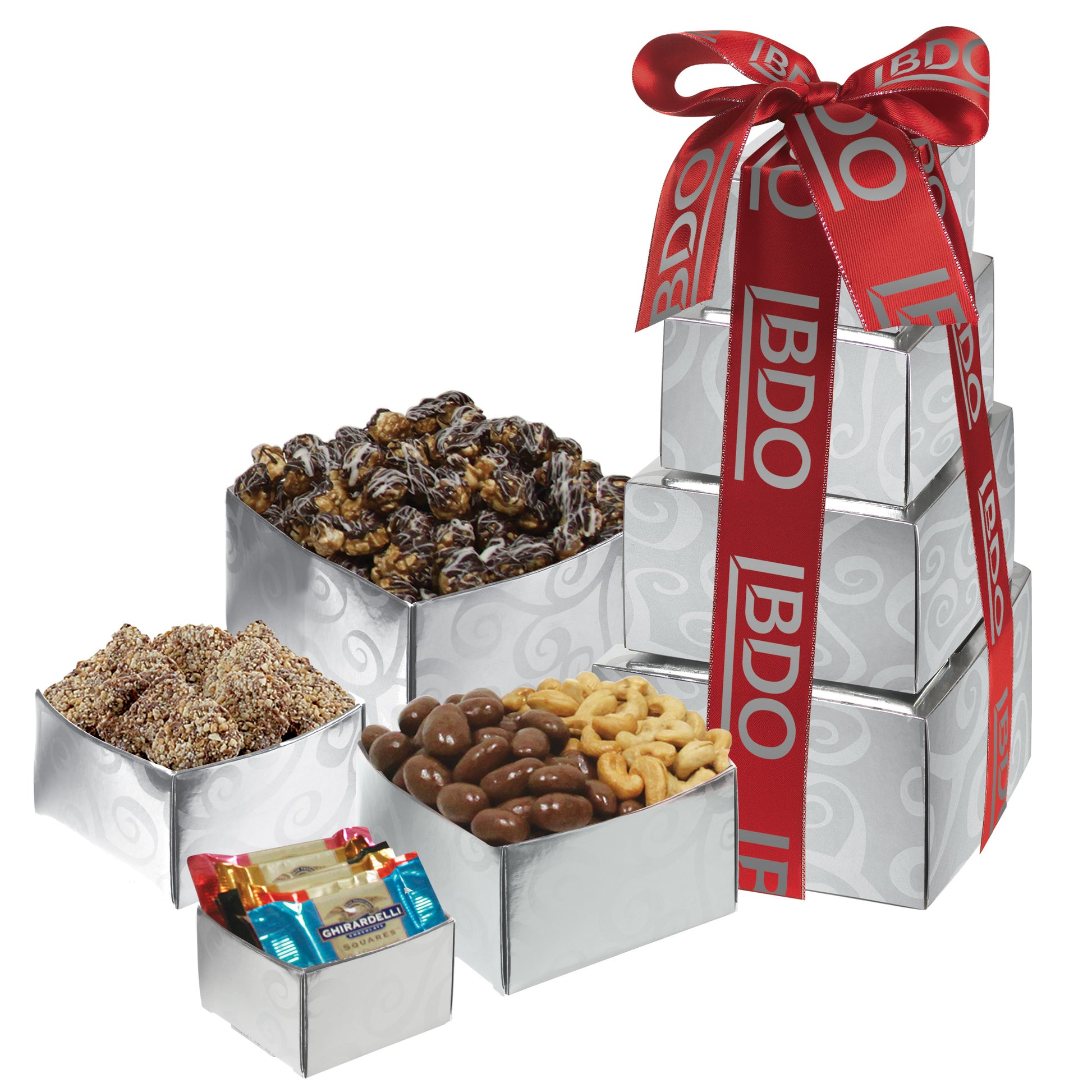 Contemporary Tower of Sweet Indulgence