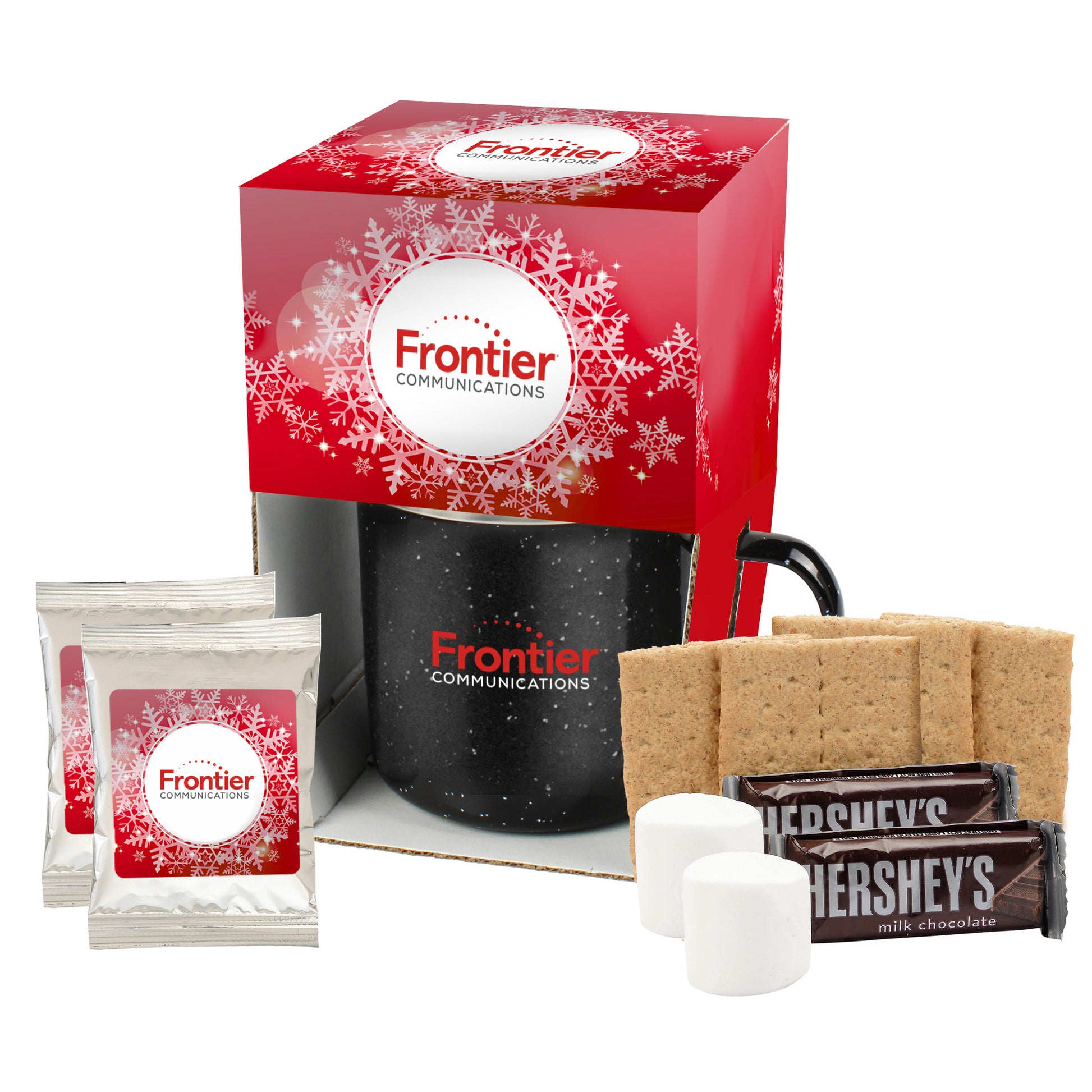 16 oz Speckled Camping Mug Gift Set