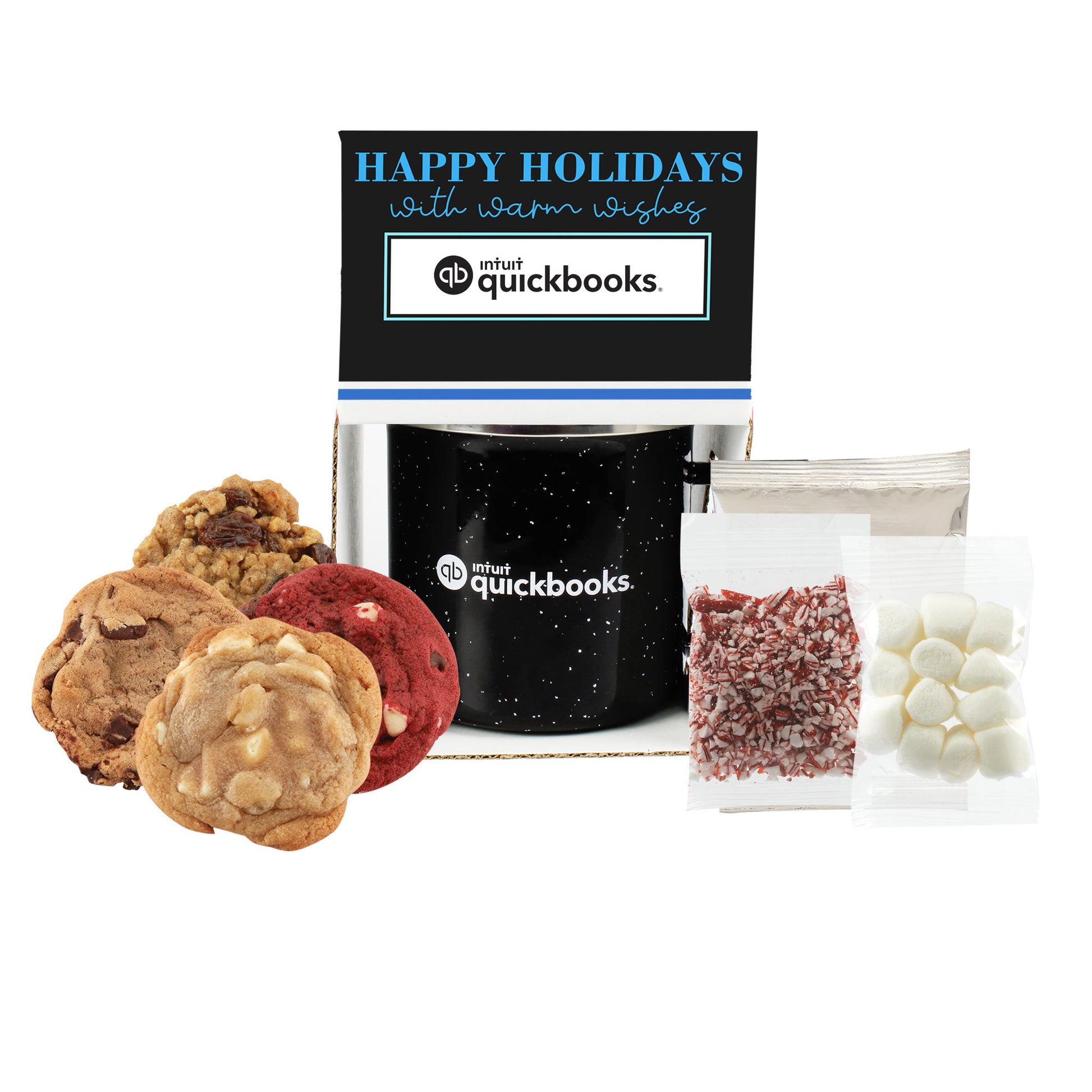 16 oz Speckled Camping Mug Gift Set