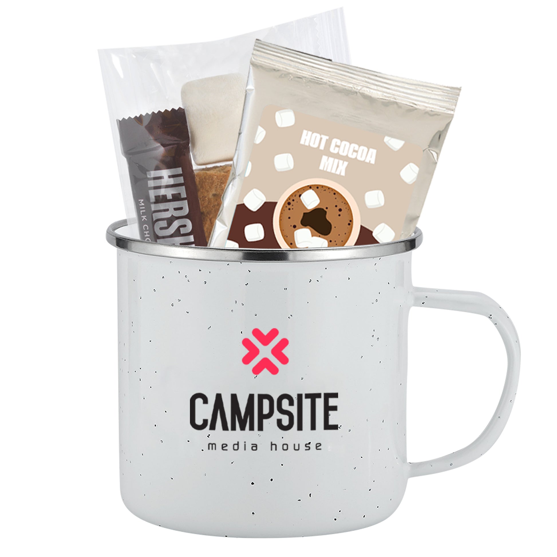 16 oz Speckled Camping Mug Classic Gift Set