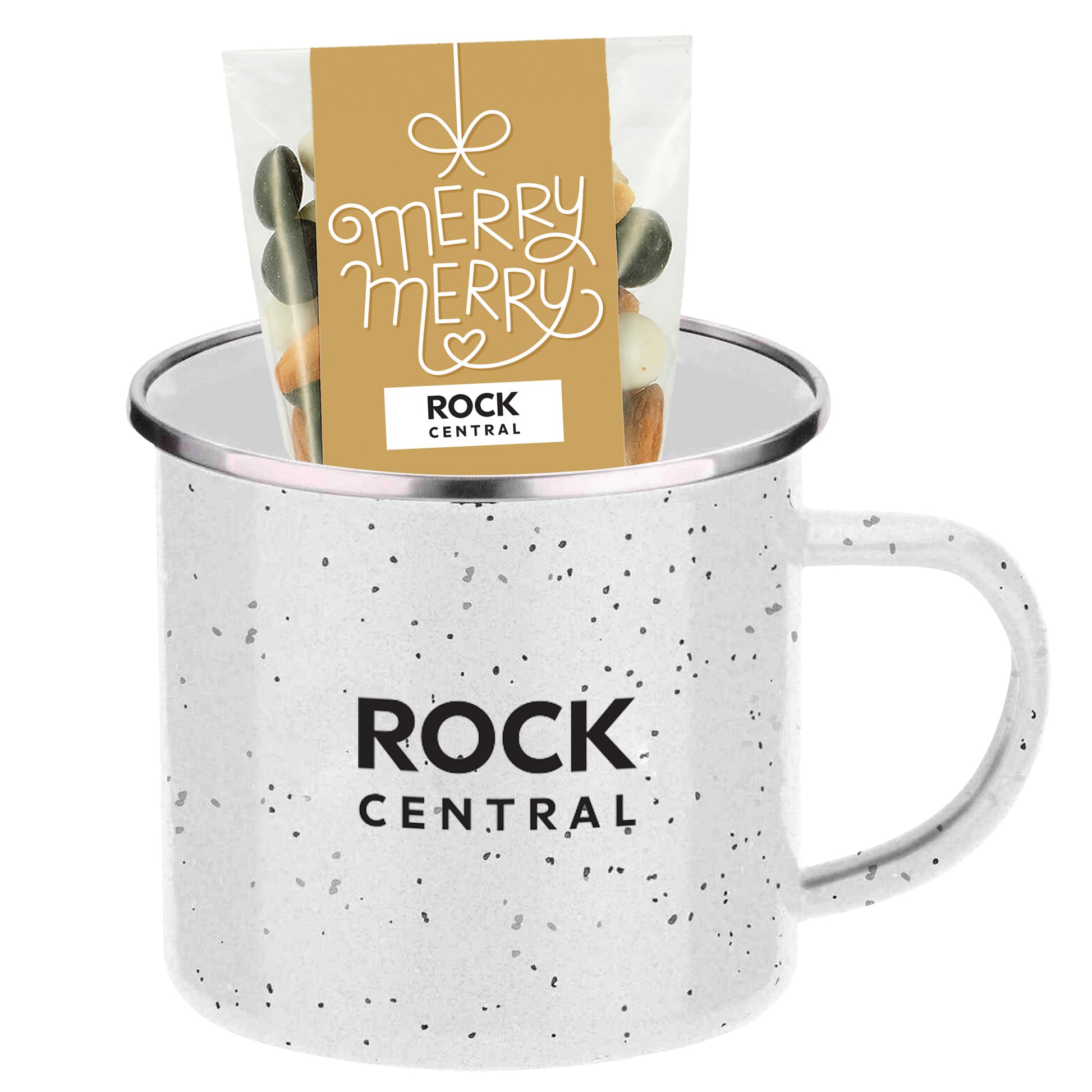 16 oz Speckled Camping Mug Classic Gift Set