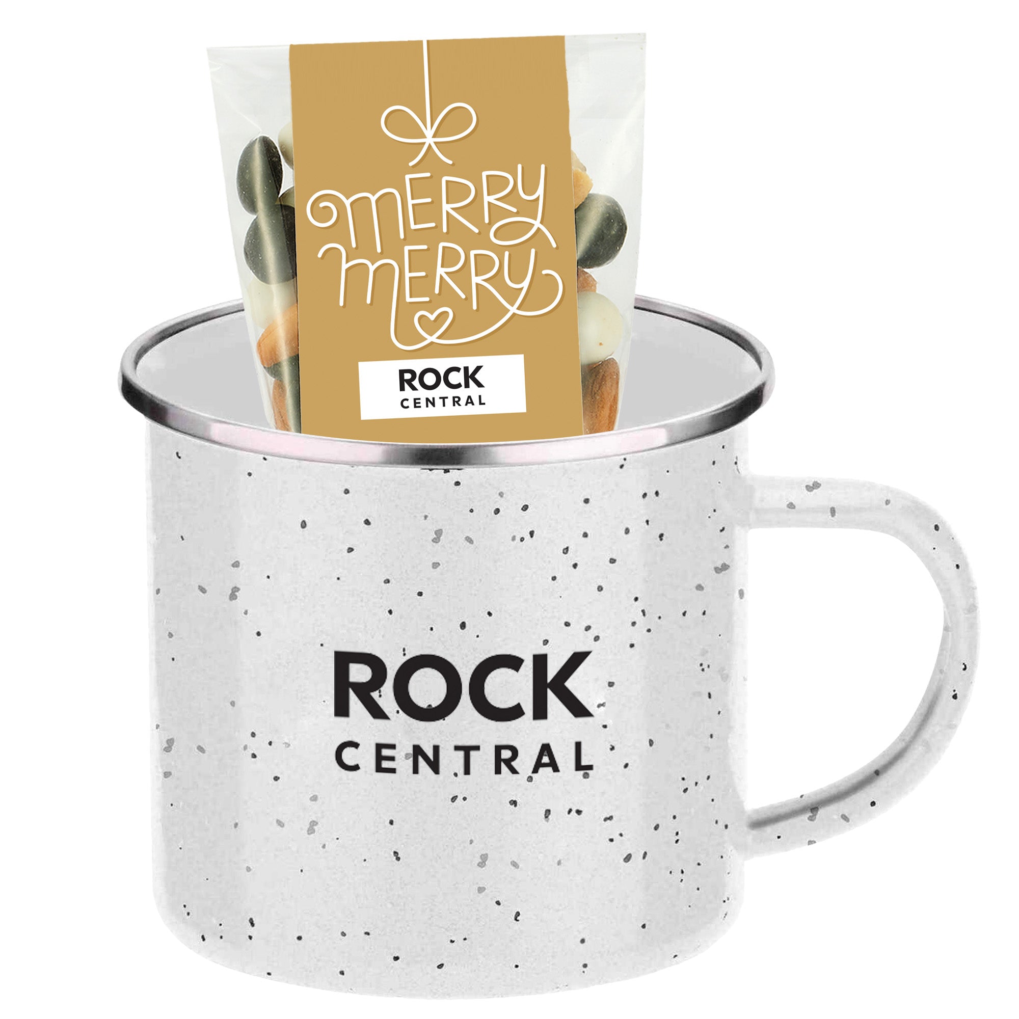 16 oz Speckled Camping Mug Classic Gift Set