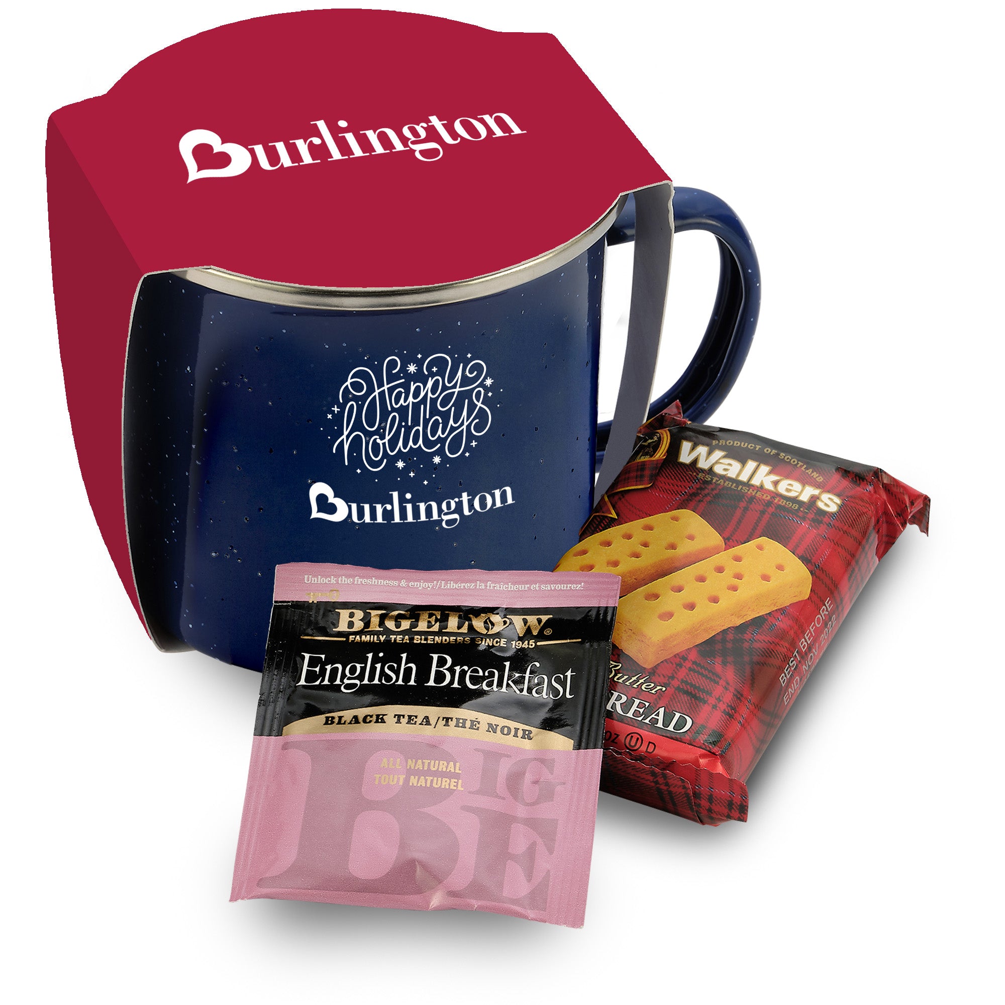 16 oz Speckled Camping Mug Gift Sets w/ Sleeve