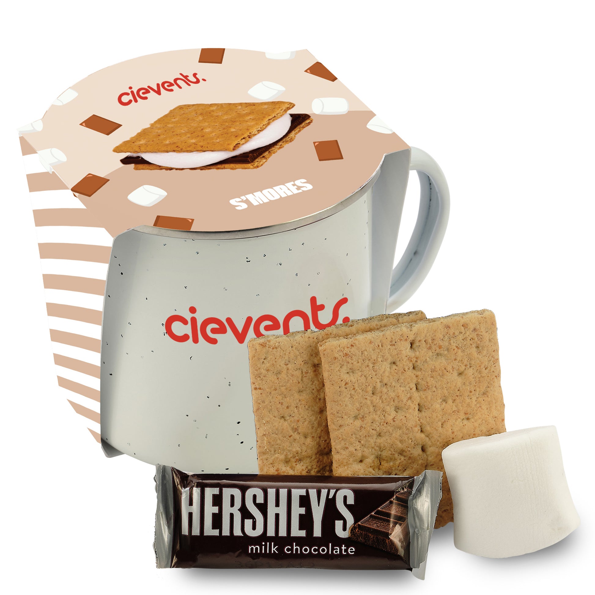 16 oz Speckled Camping Mug Gift Sets w/ Sleeve