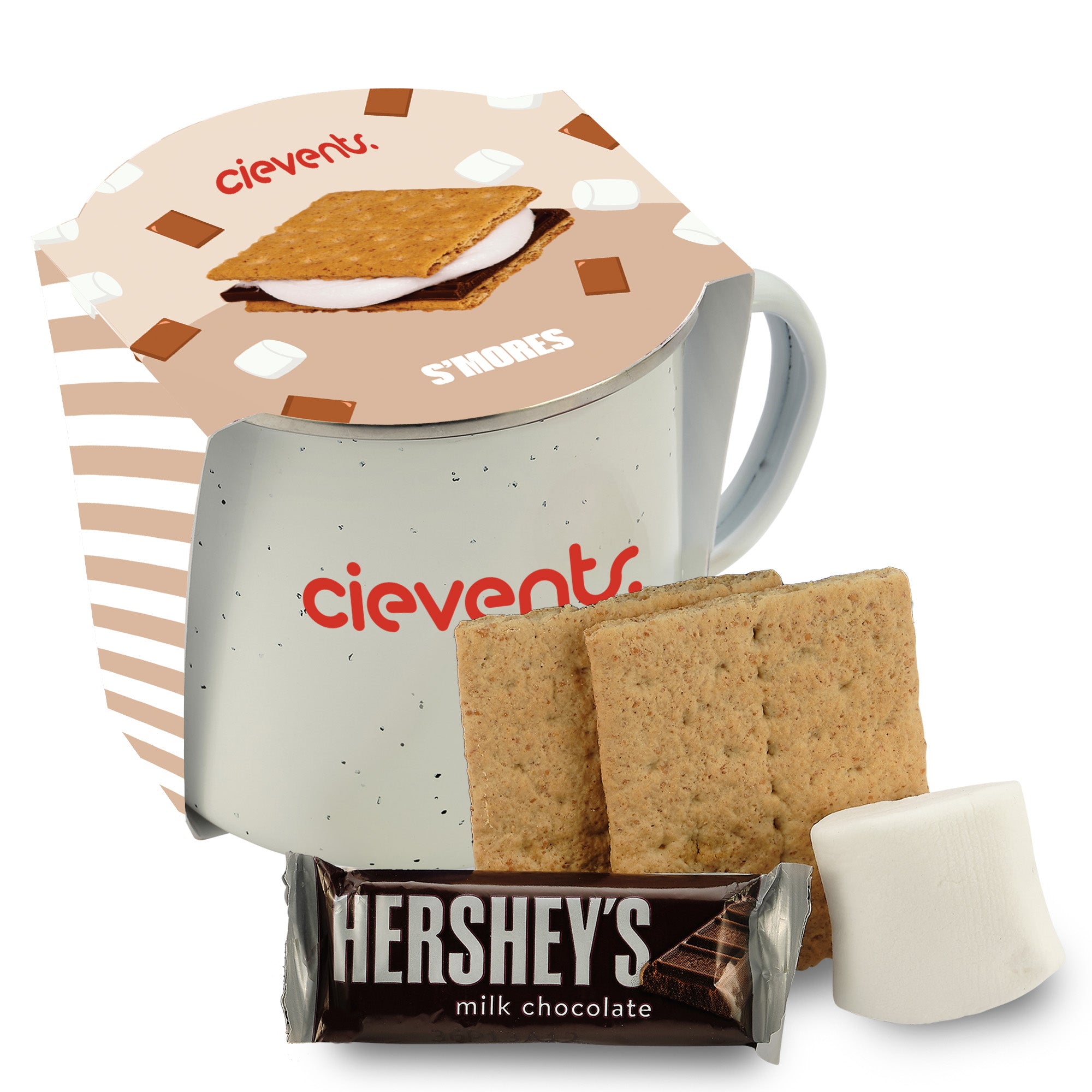 16 oz Speckled Camping Mug Gift Sets w/ Sleeve