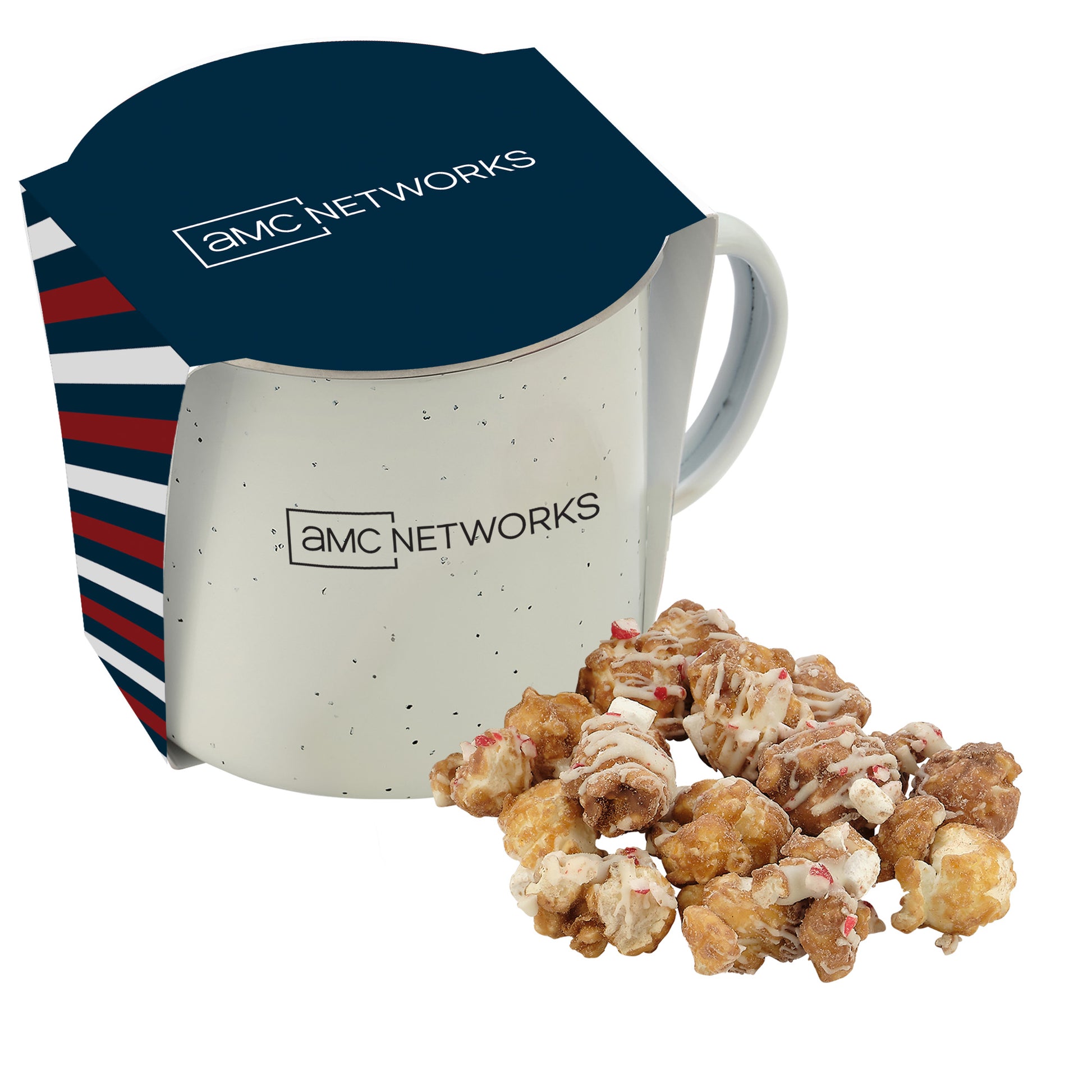 16 oz Speckled Camping Mug Gift Sets w/ Sleeve