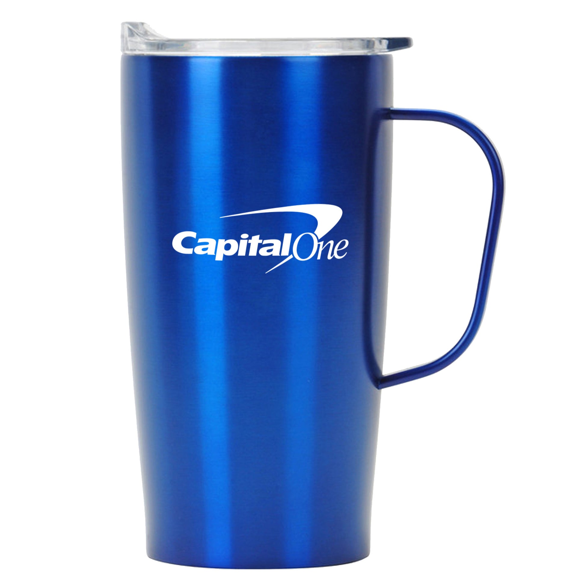 20 oz Straight Tumbler w/ Metal Handle