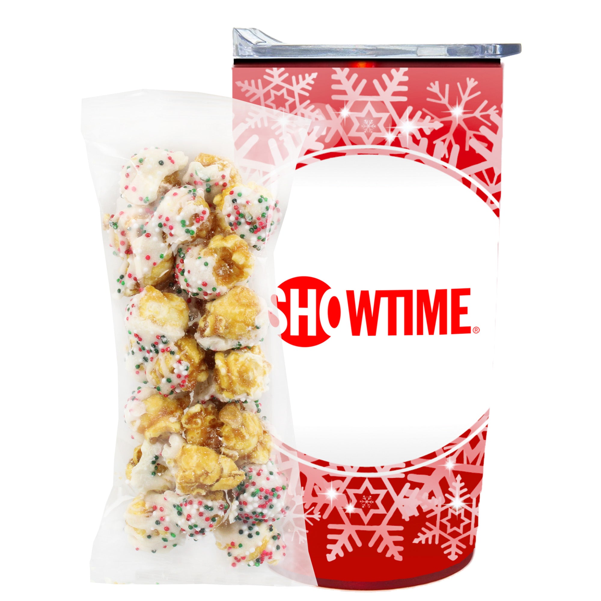 20 oz Straight Wall Tumbler w/ Plastic Liner with Holiday Fills