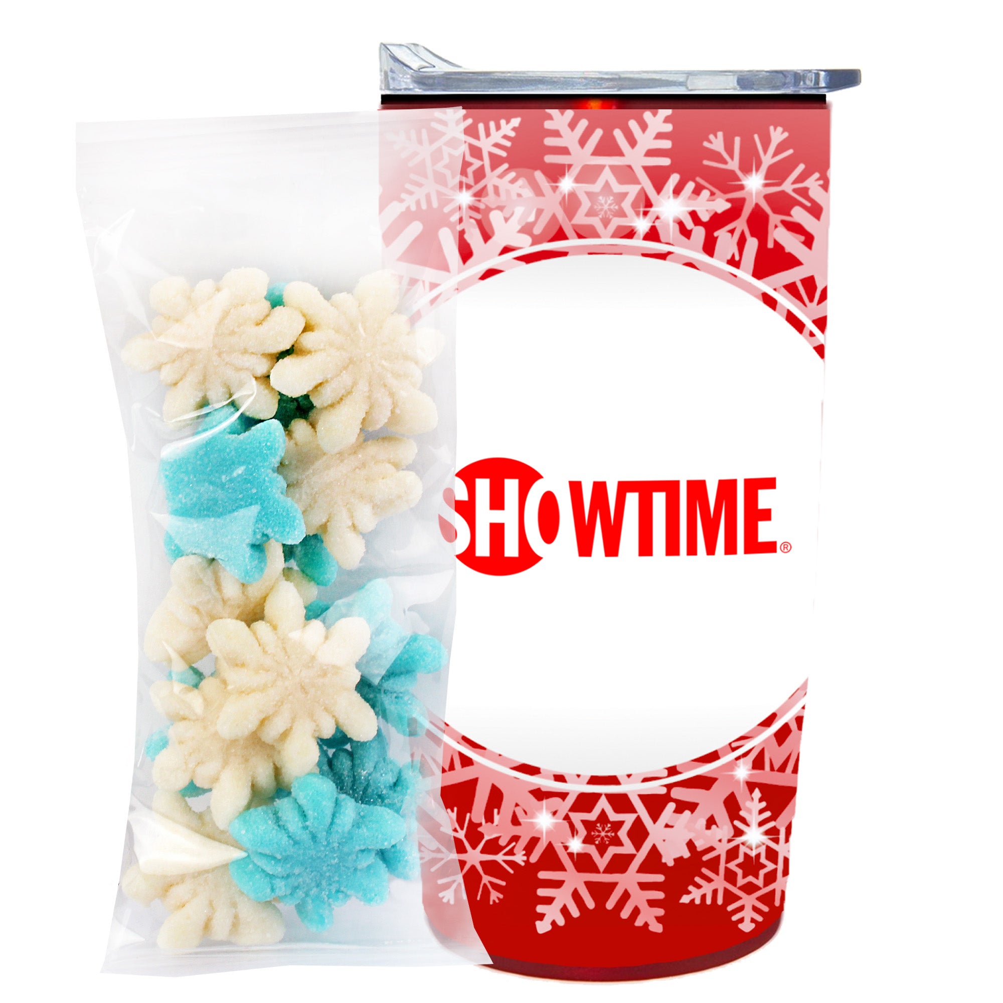 20 oz Straight Wall Tumbler w/ Plastic Liner with Holiday Fills